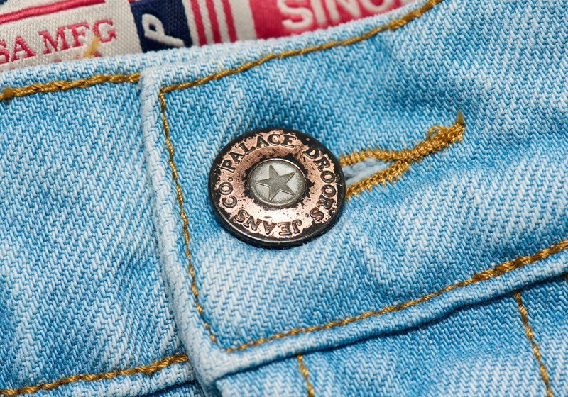 PALACE DROORS JEAN MEDIUM RINSE WASH 3