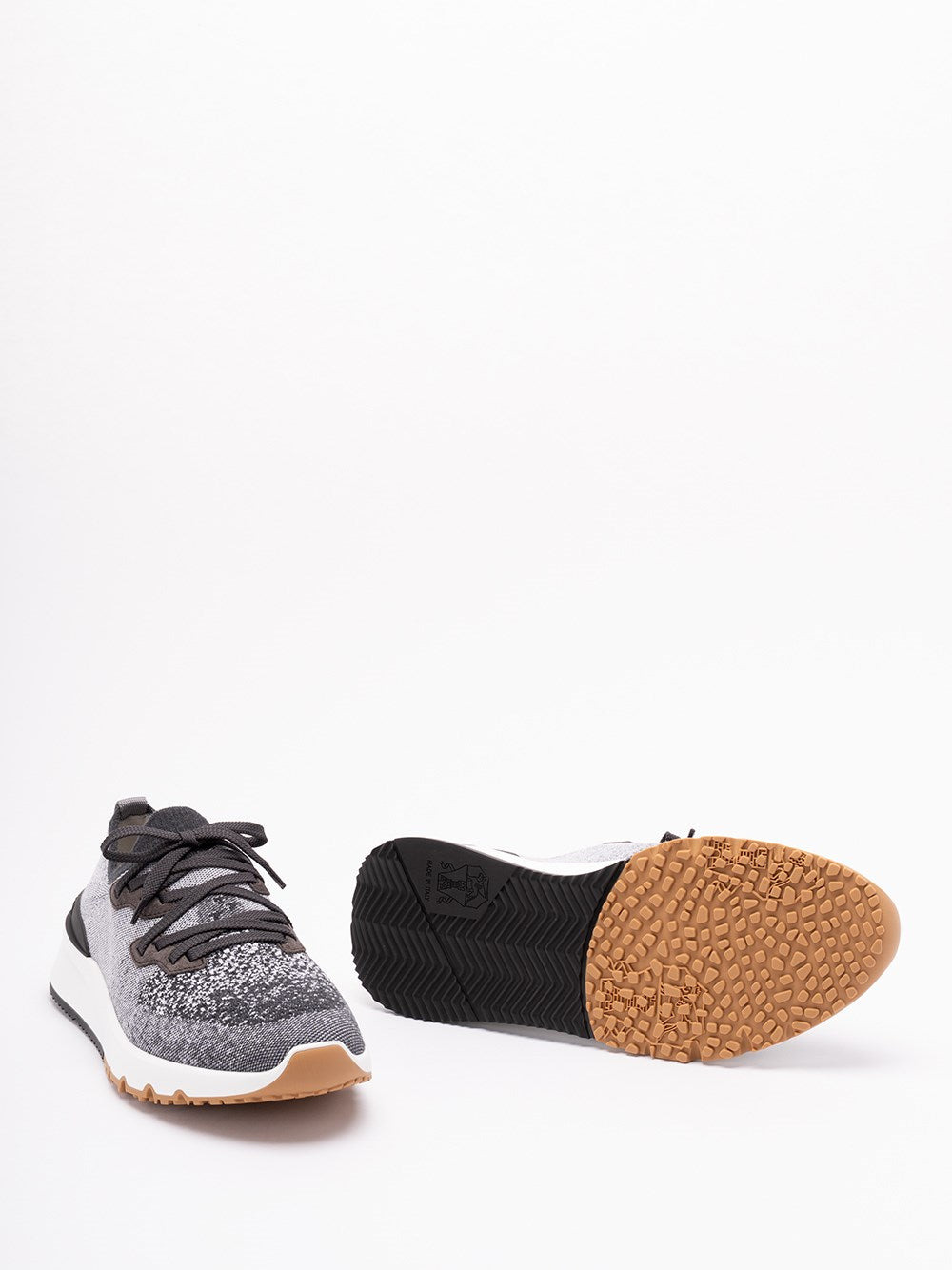 Brunello Cucinelli Men Knit Sneakers - 4