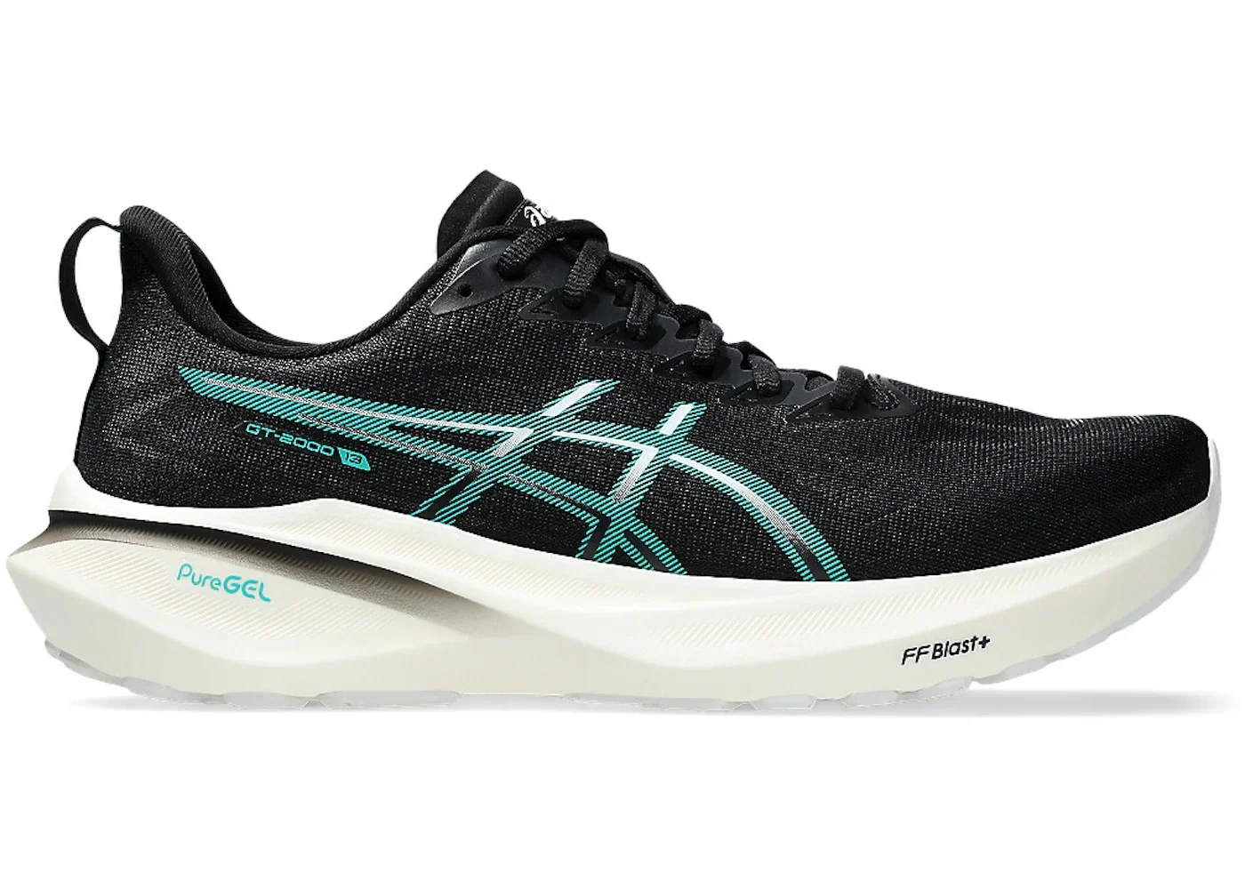 ASICS GT-2000 13 Black Wave Teal - 1
