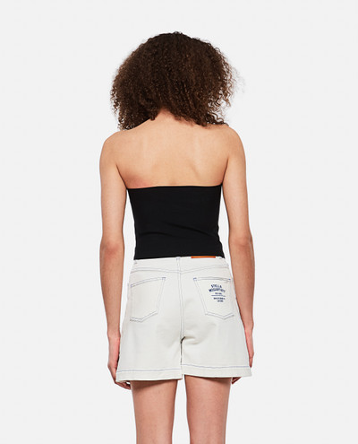 Stella McCartney Stretch cotton Bandeau top outlook