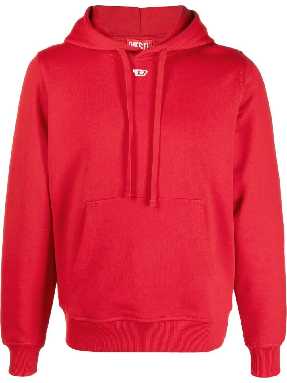 logo-patch detail hoodie - 1