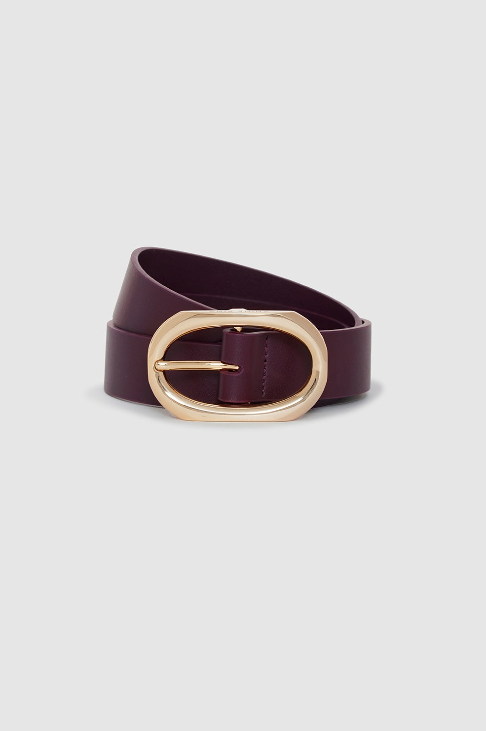 Signature Link Belt - Bordeaux - 3