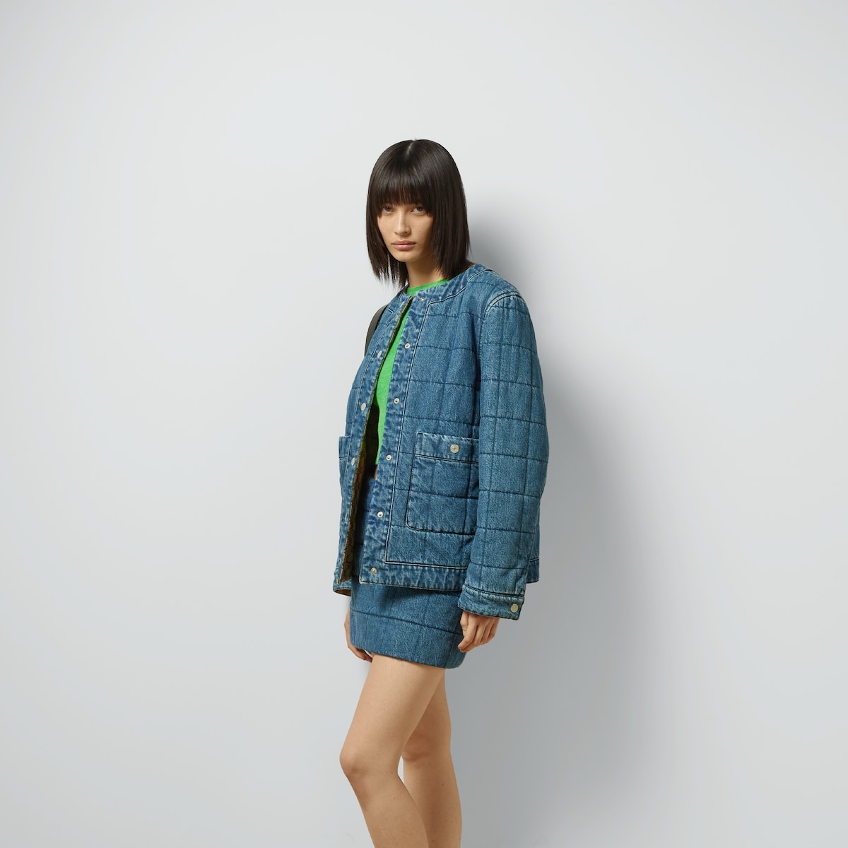Reversible denim jacket - 4