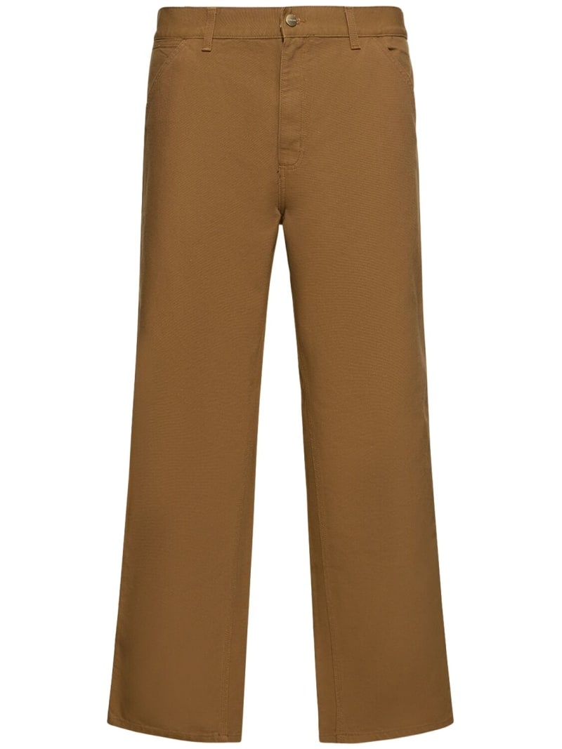 Simple cotton pants - 1