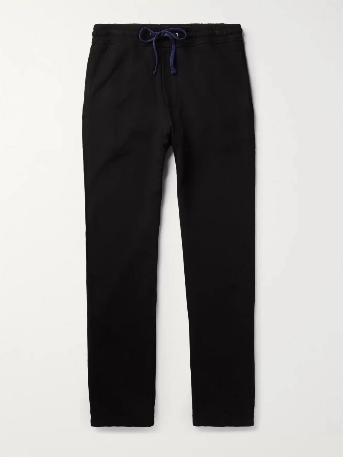 Straight-Leg Supima Cotton-Jersey Sweatpants - 1