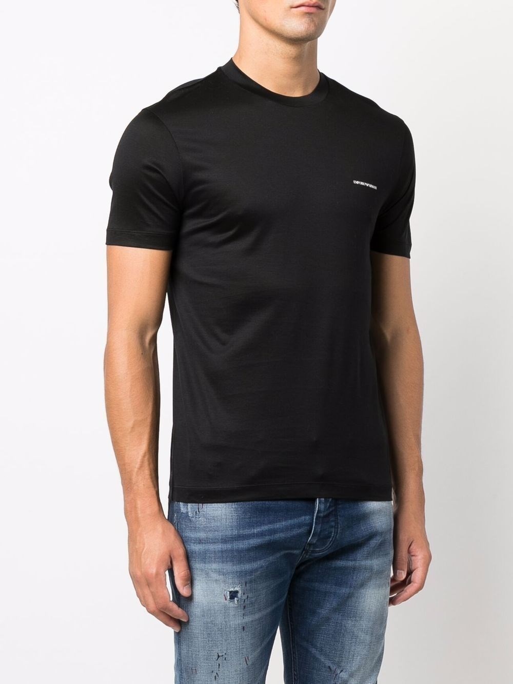 Logo cotton blend t-shirt - 2