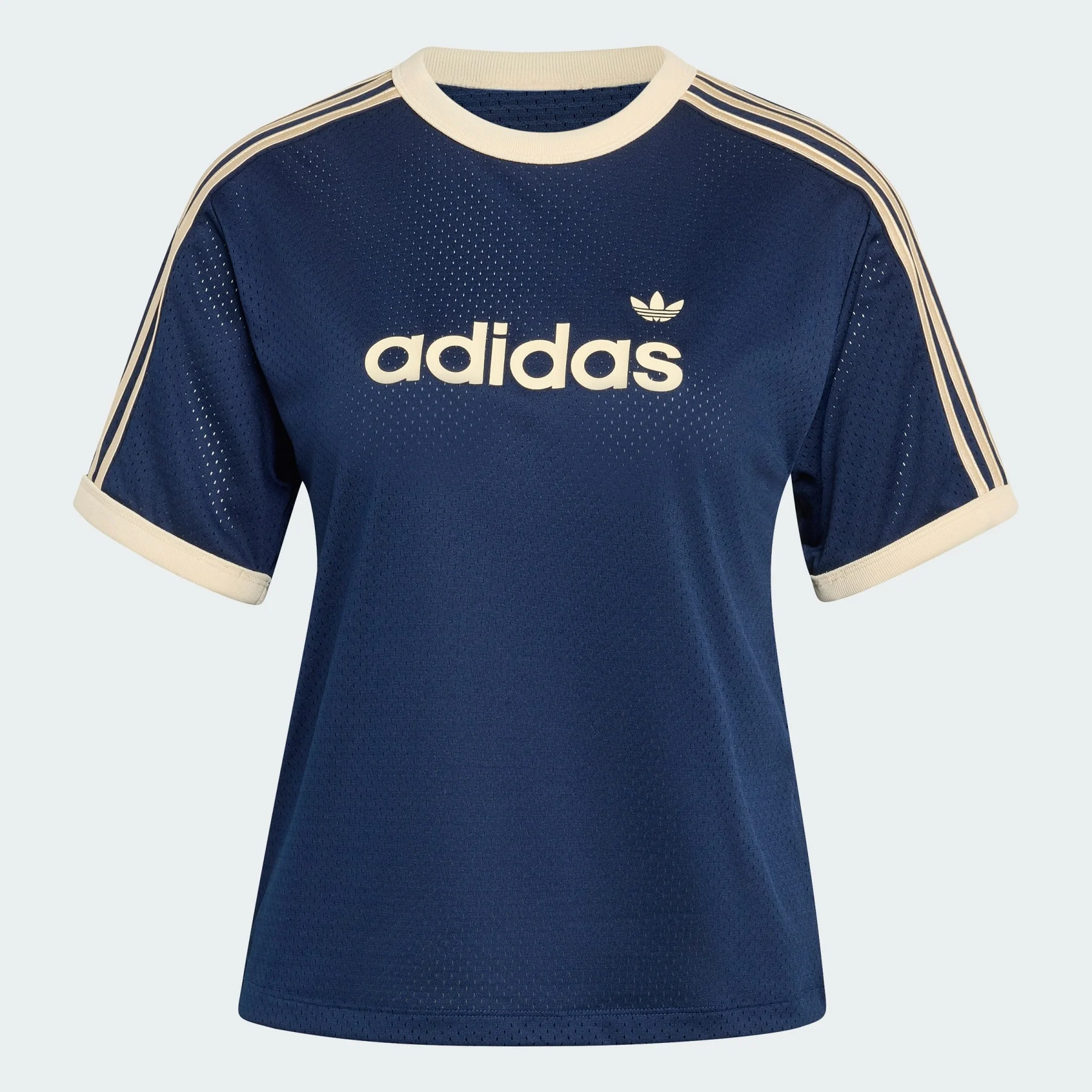 LINEAER MESH TEE - 1