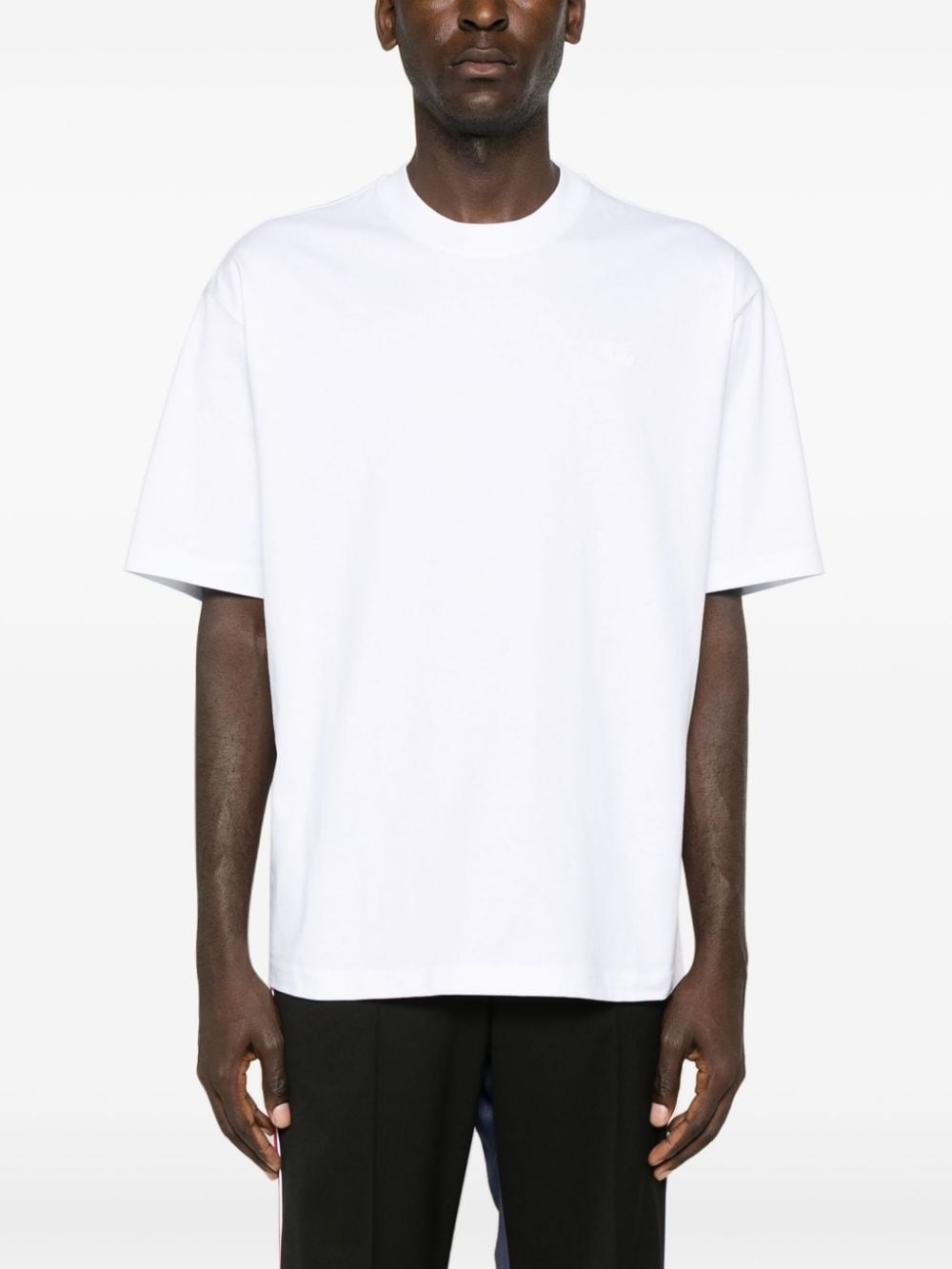 logo-print cotton T-shirt - 3
