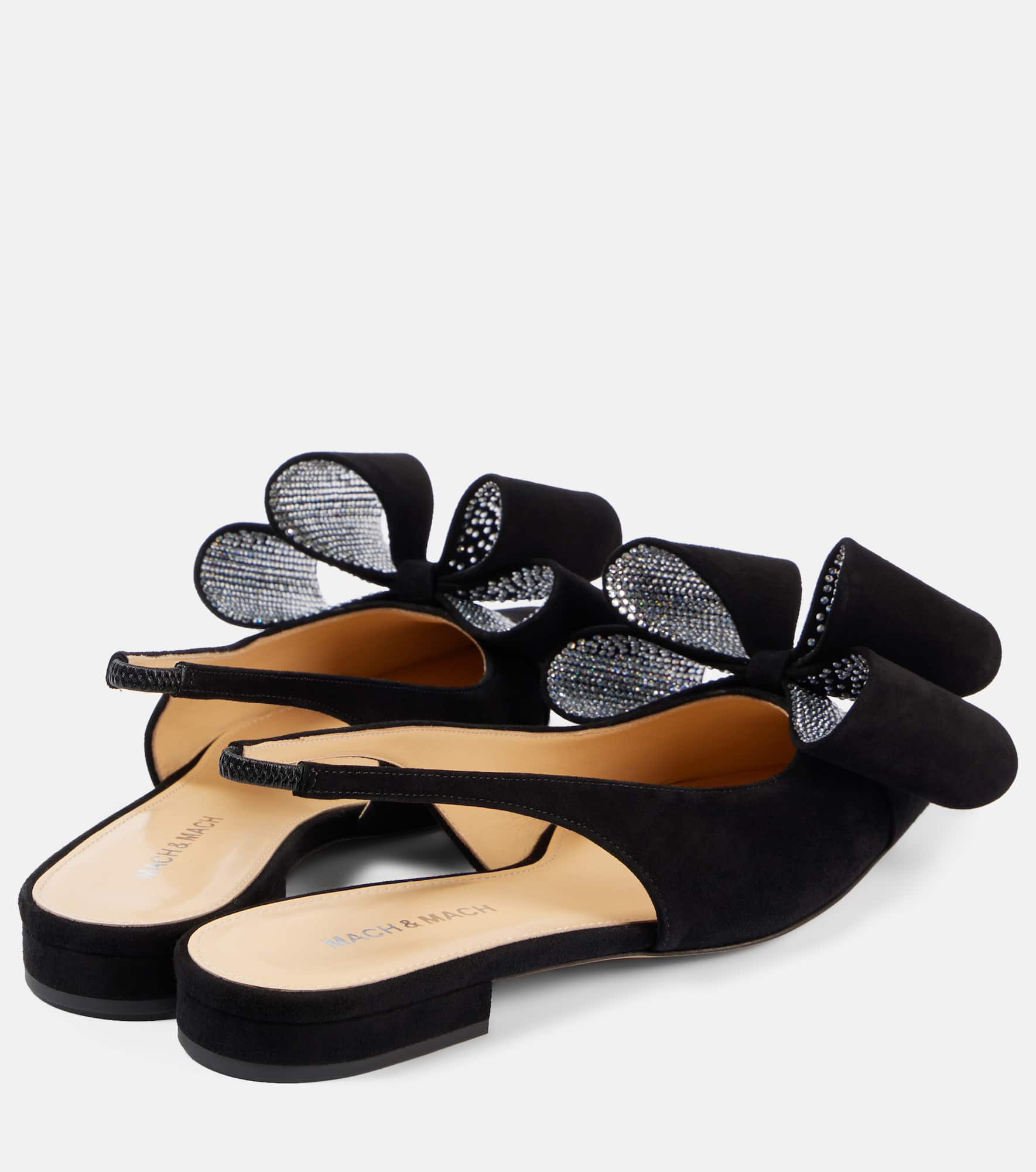 Le Cadeau suede ballet flats - 2