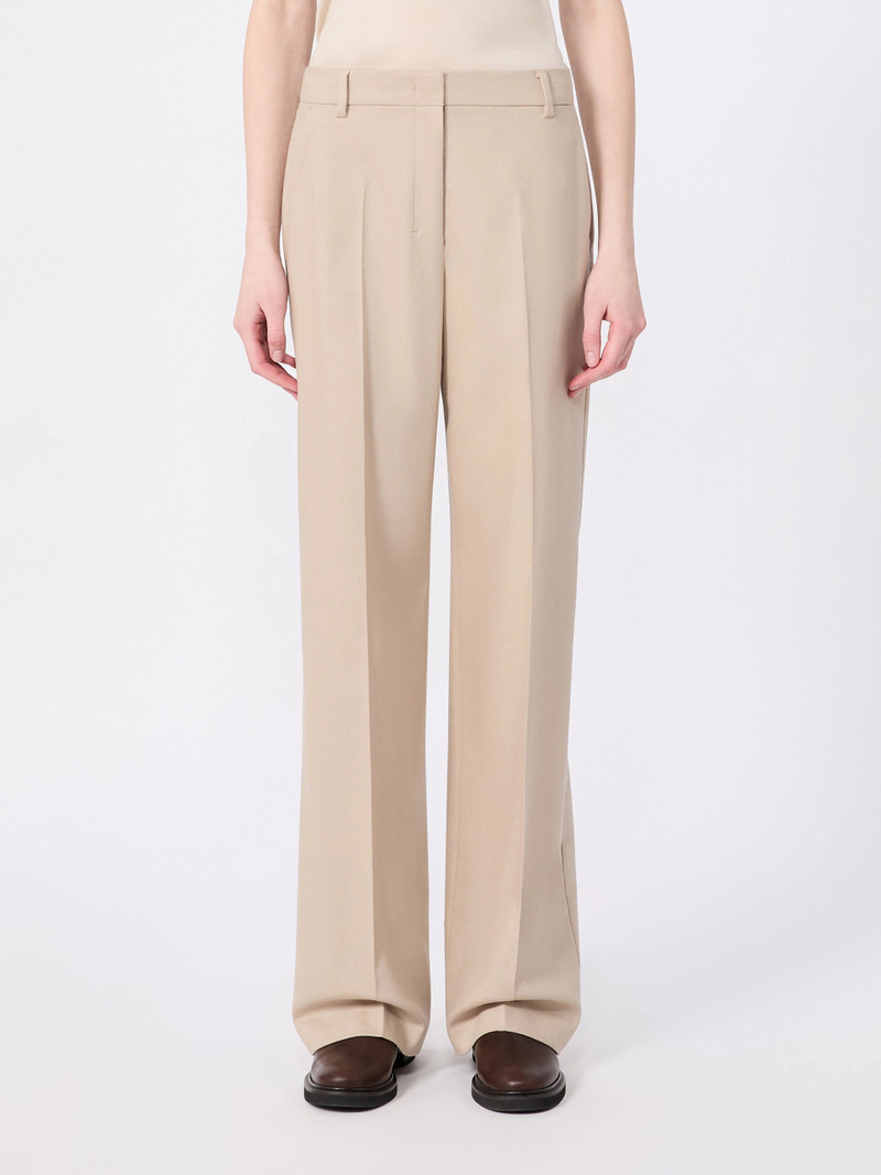 COTTAGE Regular-fit wool trousers - ALBINO 3