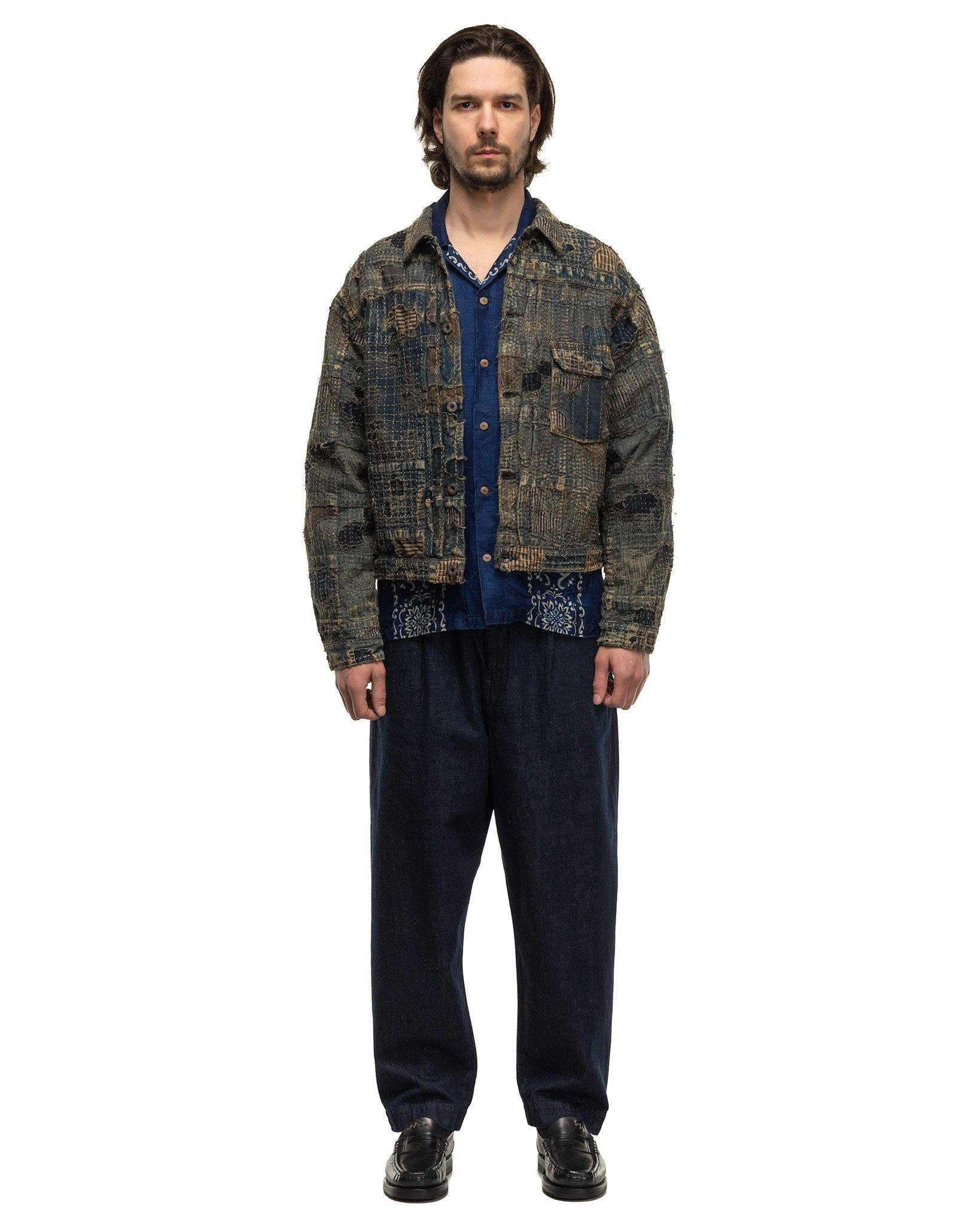 11.5oz Denim High Waisted NIME Pants (OW) Indigo - 2