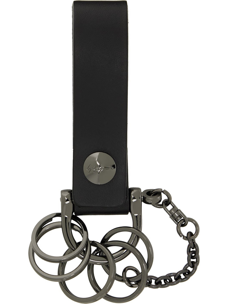 Gunmetal Key Ring Keychain 1