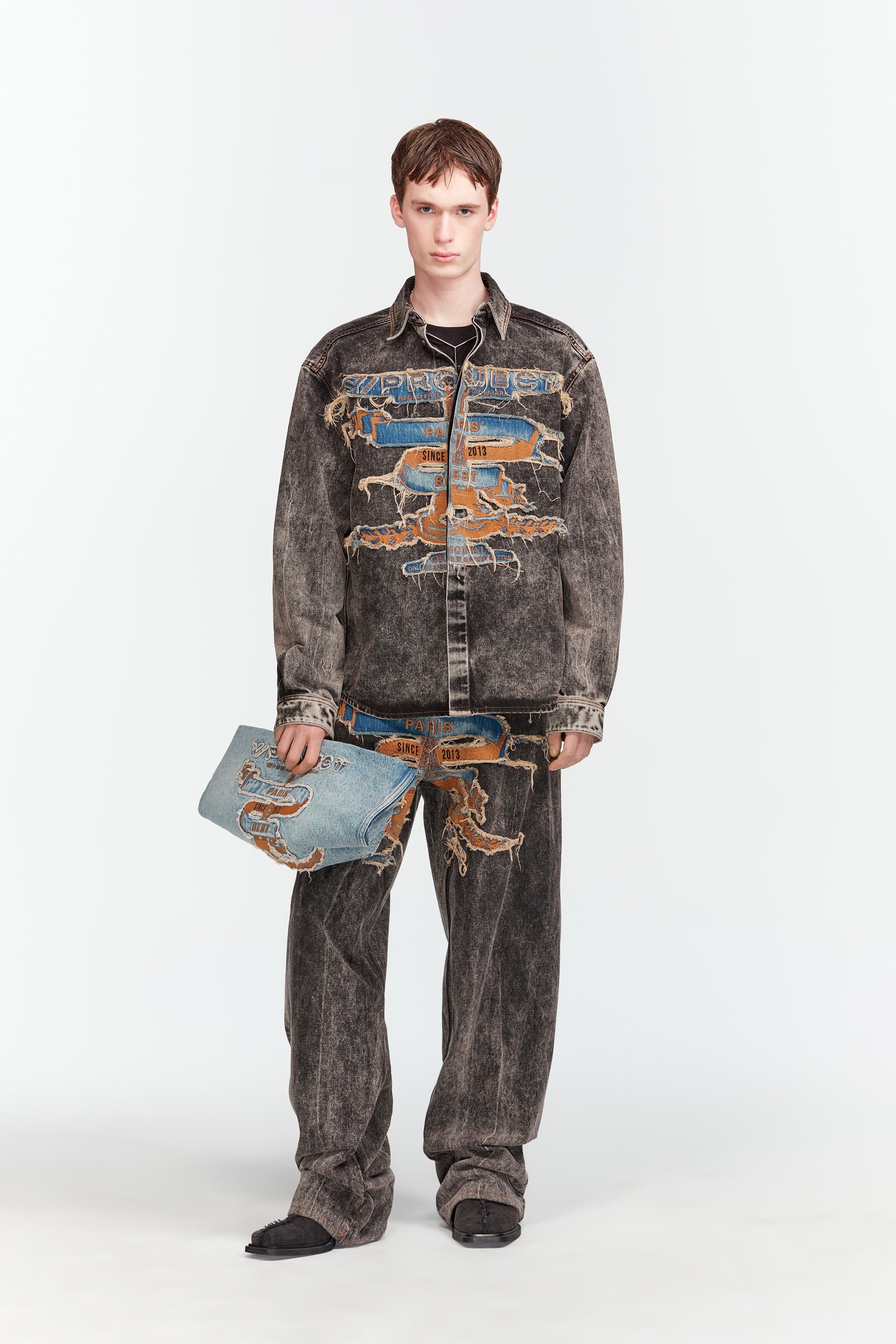 Paris' Best Patch Denim Shirt - 2