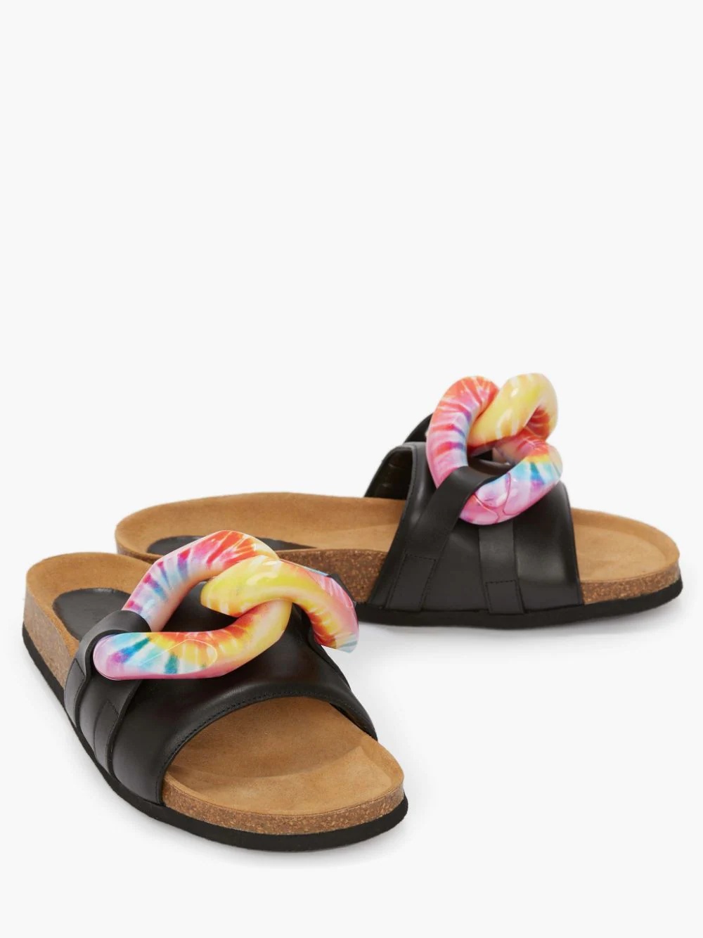 WOMEN’S CHAIN LOAFER SLIDES - 2