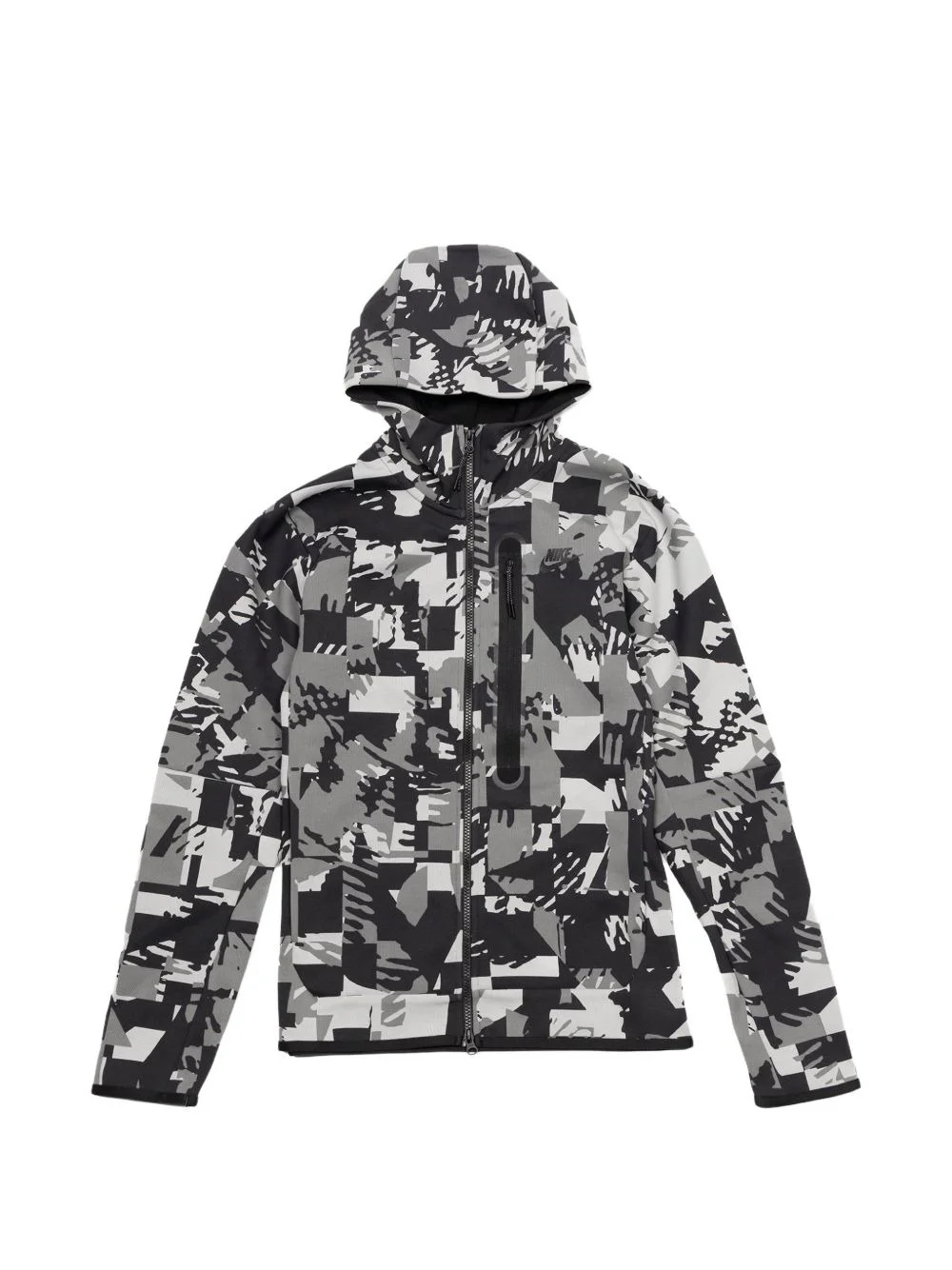 hooded windrunner jacket - 1