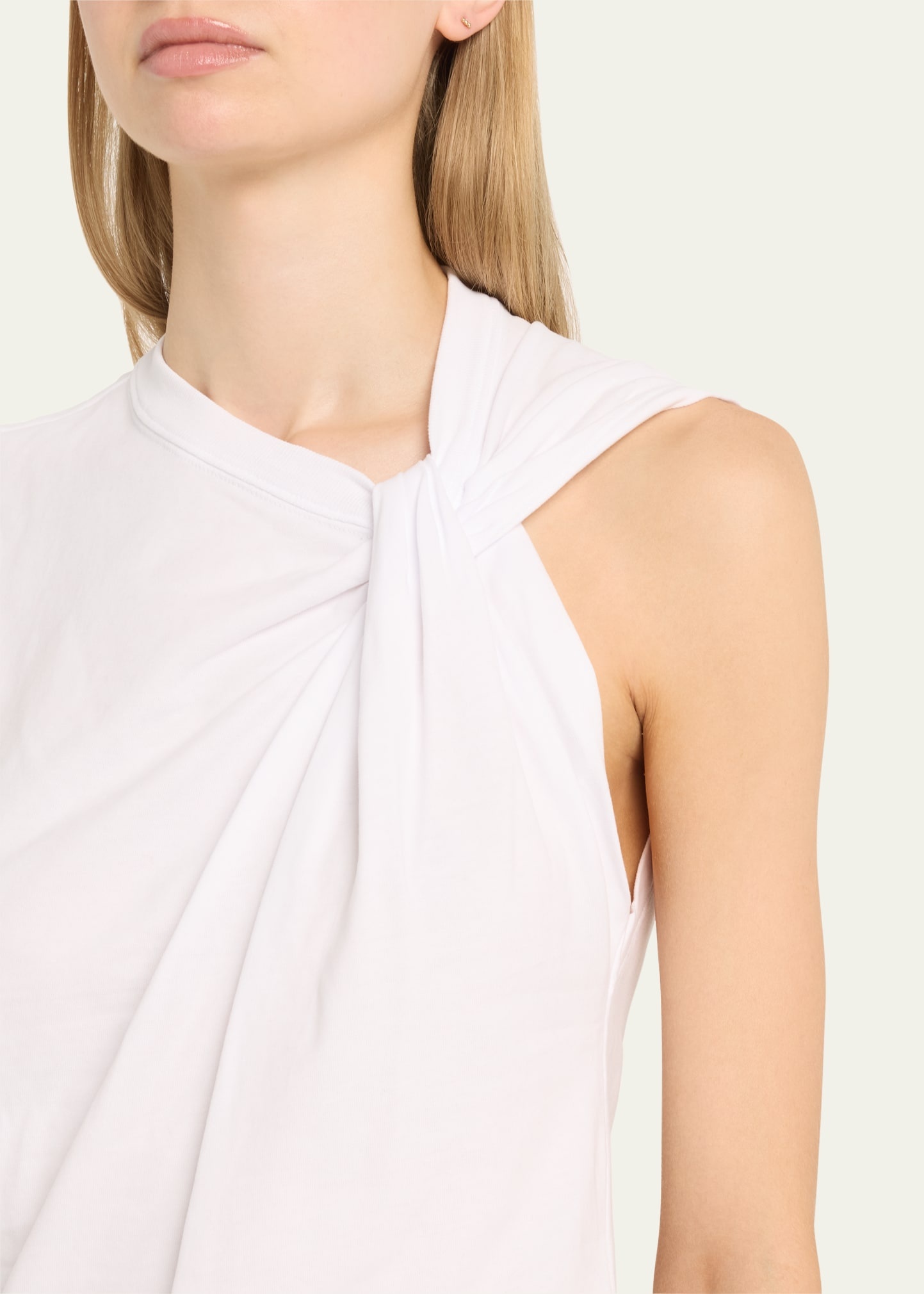 Nayda Twisted Cap-Sleeve T-Shirt - 5