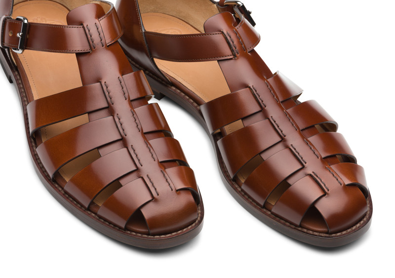 Fisherman
Bookbinder Fume Leather Sandal Tabac 4