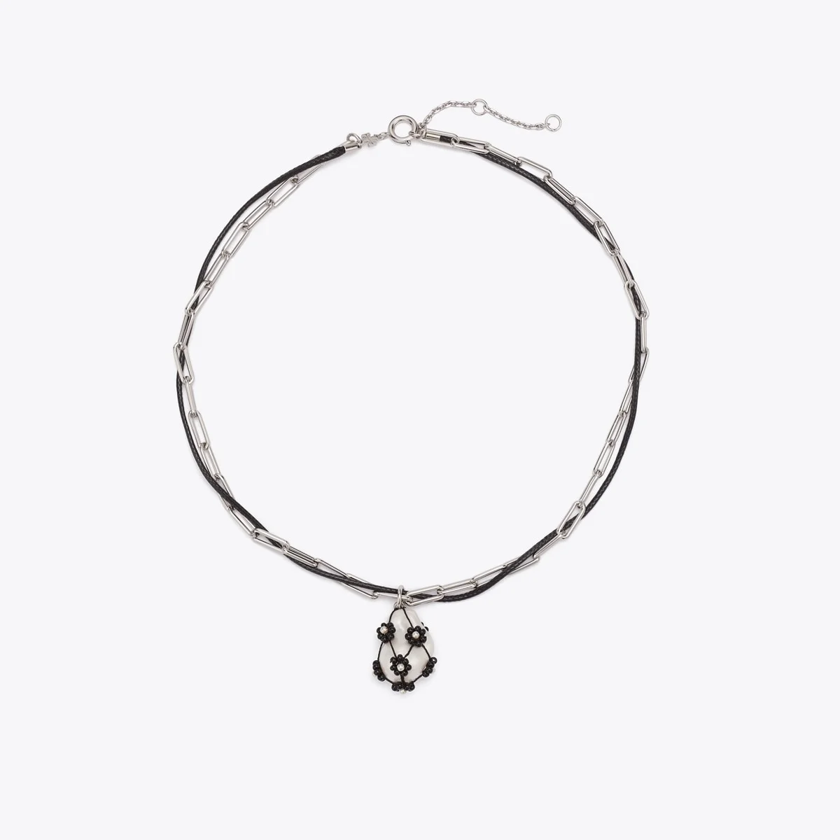 Curiosity Double-Strand Pearl Pendant - 1