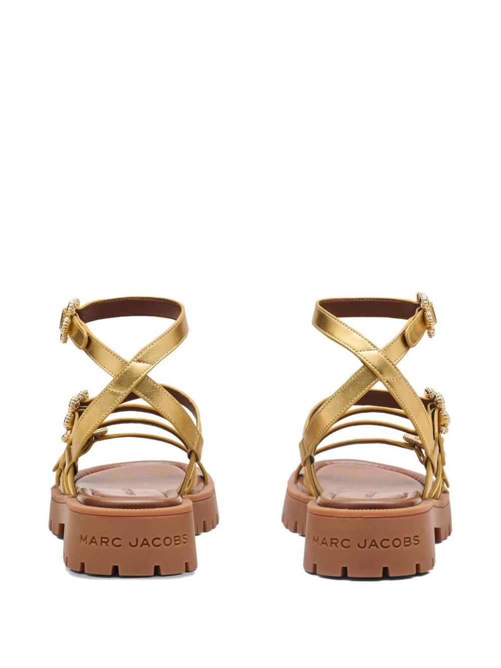 The Daisy metallic sandals - 3