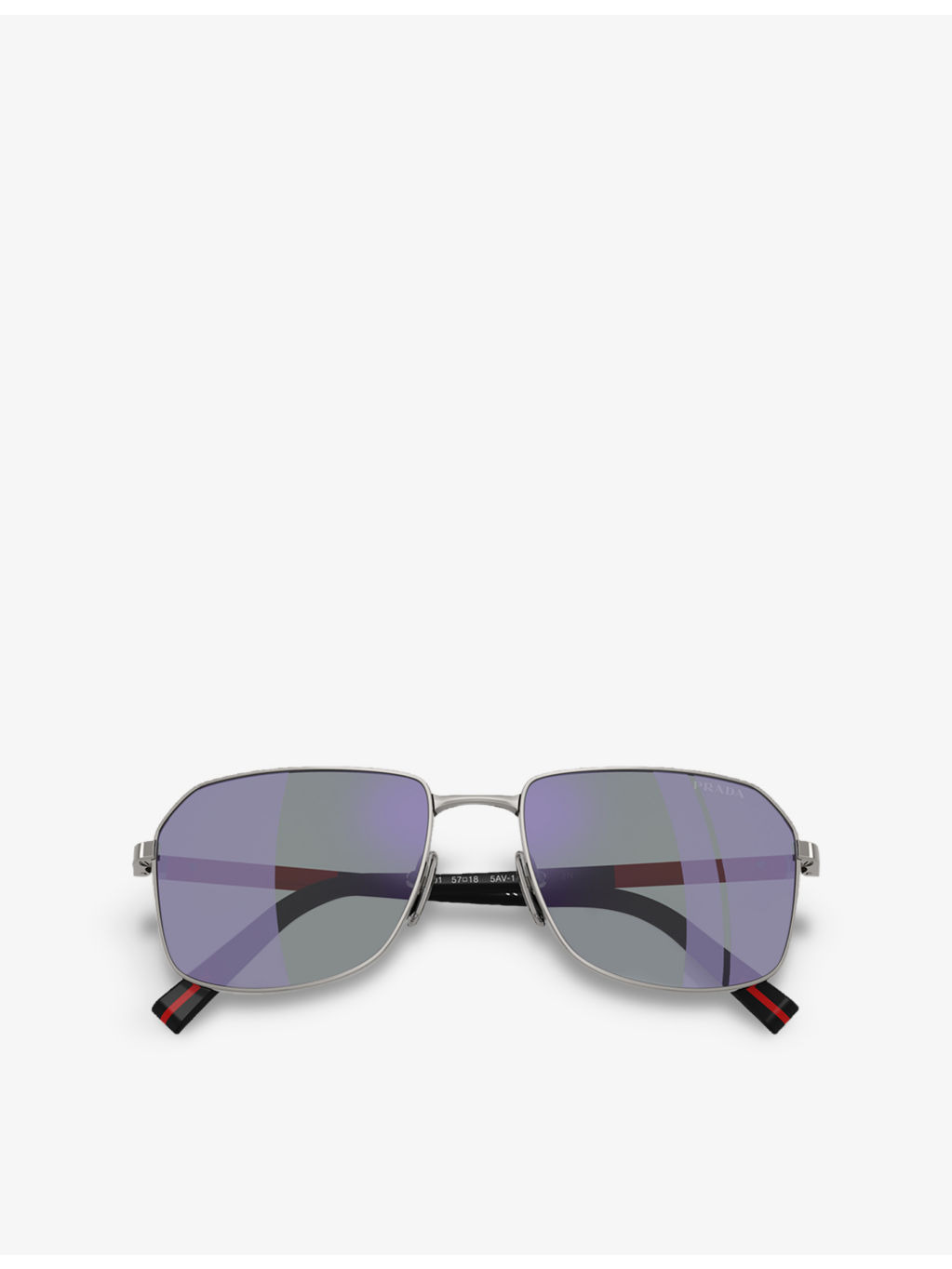 PR A51S square-frame metal sunglasses - 5