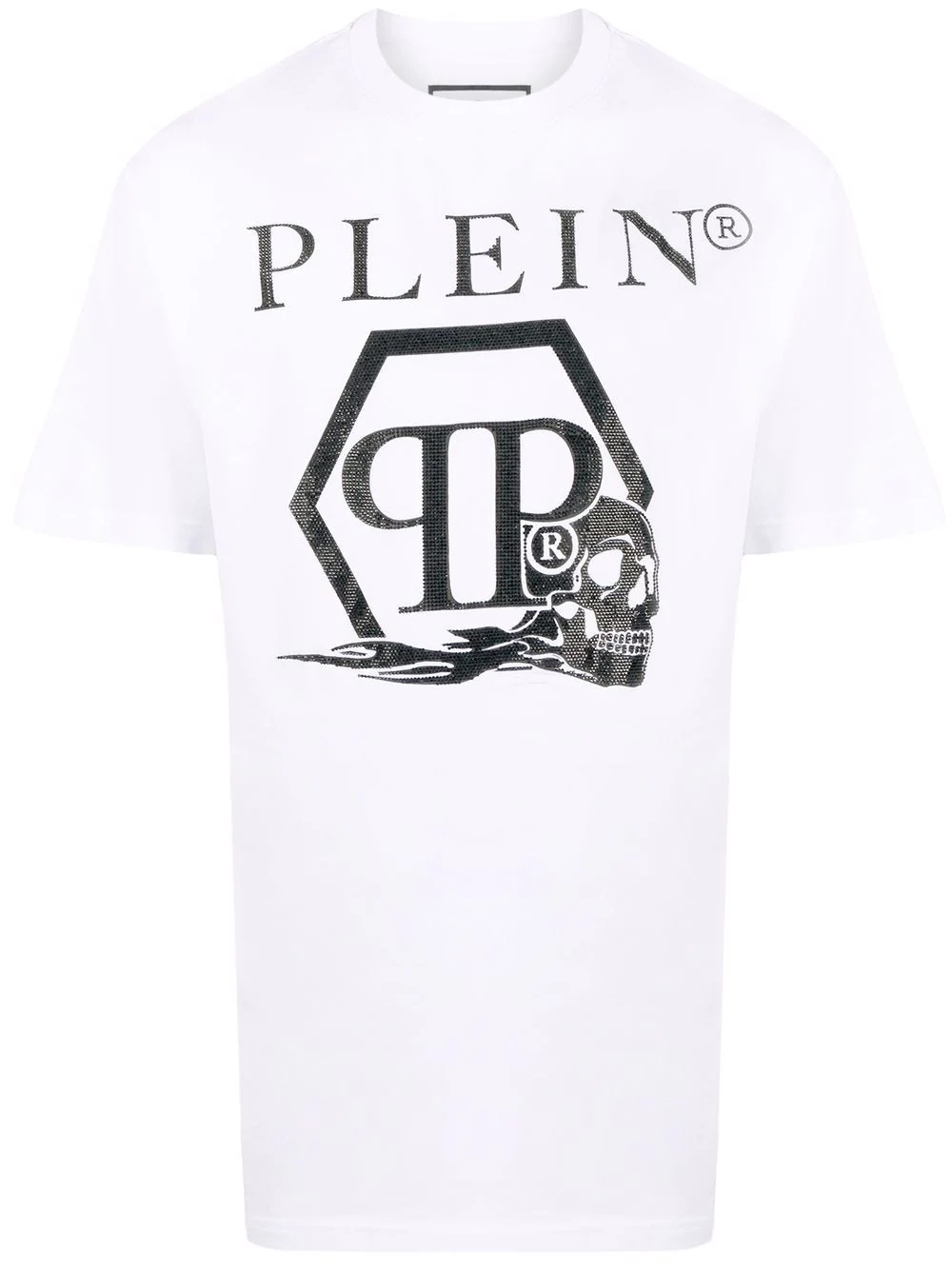 logo-print T-shirt - 1