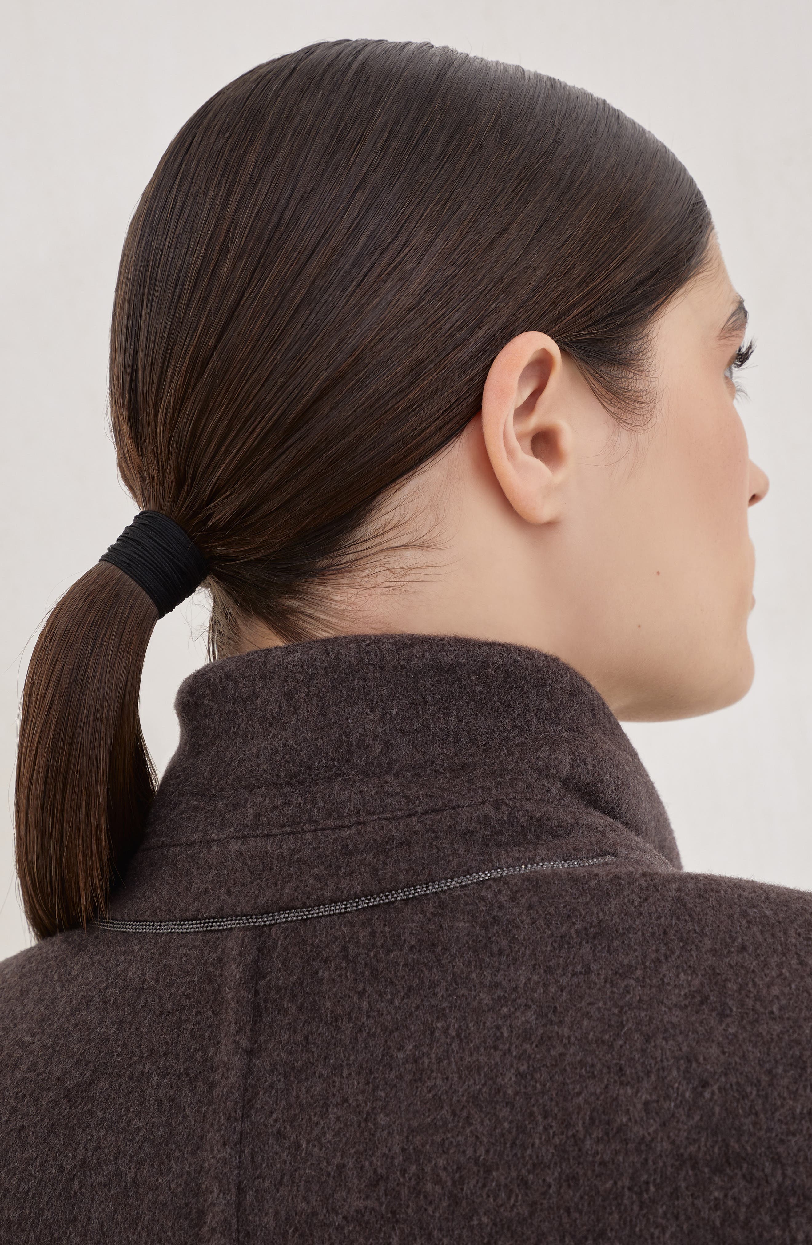 Brunello Cucinelli Handcrafted coat in Rust Brown at Nordstrom - 4