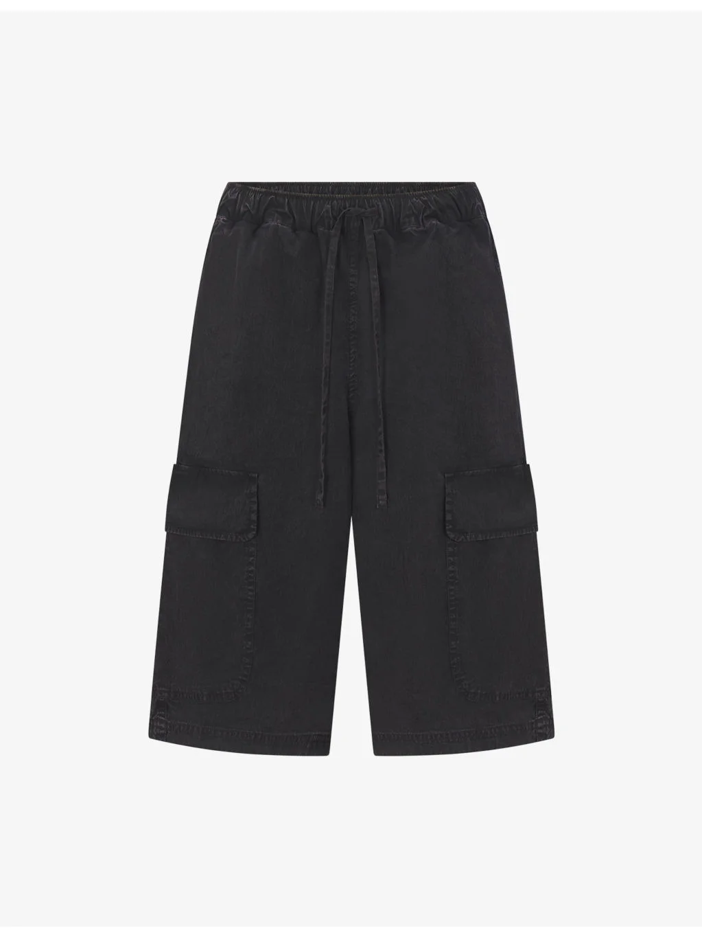 Nylon Woven Cargo Shorts - 1