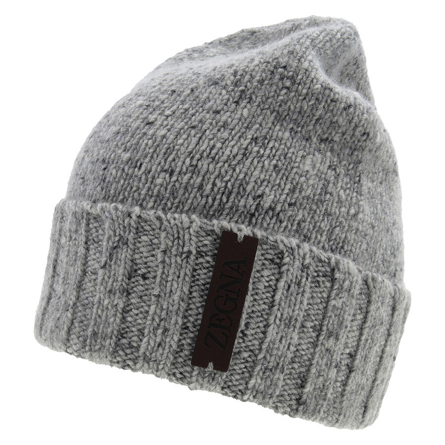 Ermenegildo Zegna Grey Oasi Cashmere Beanie - 4