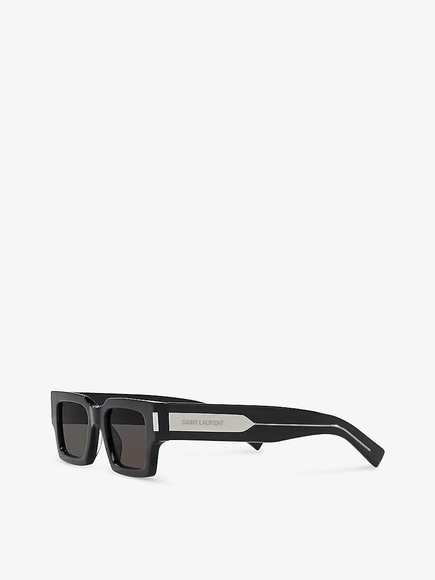 YS000468 rectangle-frame acetate sunglasses - 3