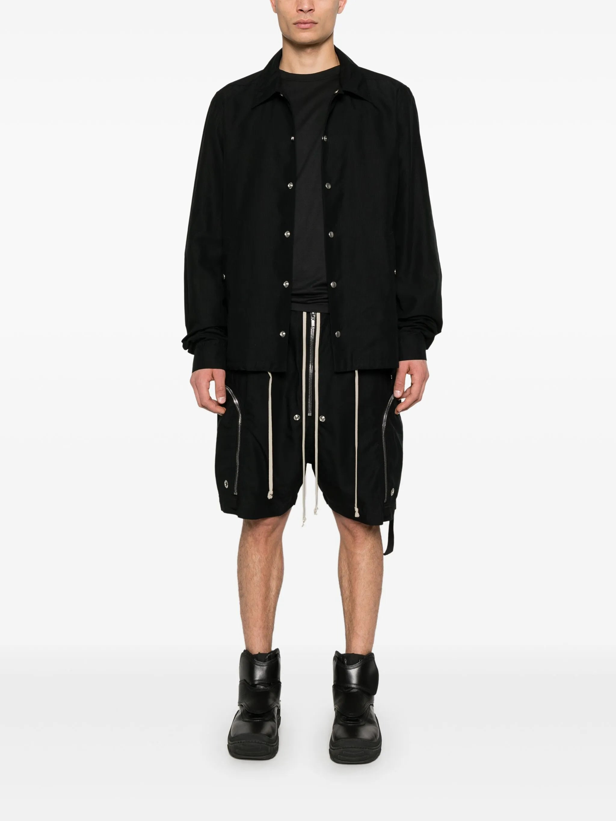 Rick Owens Drkshdw Ripstop Overshirt - 5