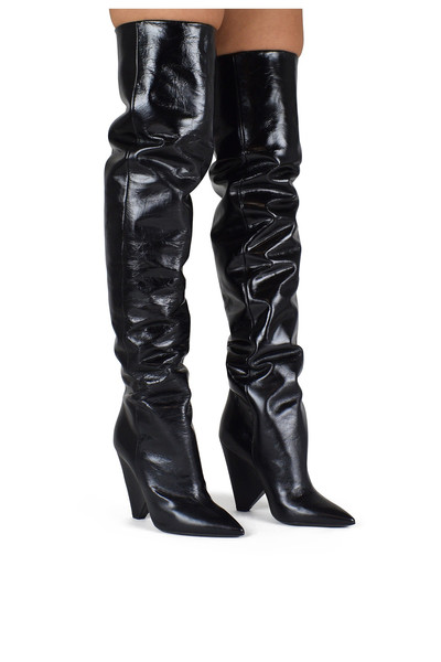 SAINT LAURENT Niki 105 over-the-knee boots outlook