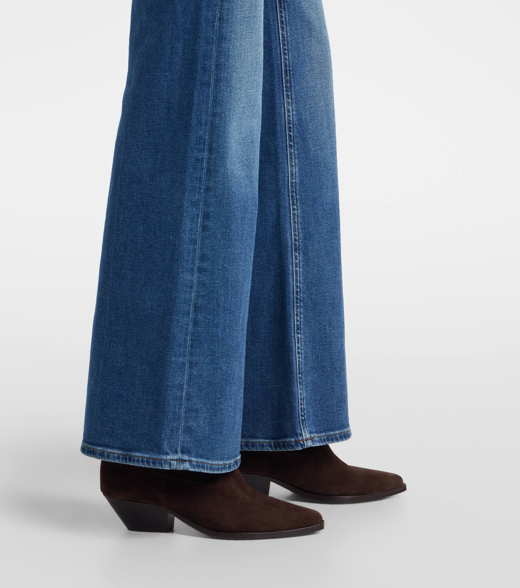 Kimberly mid-rise flared jeans - 5