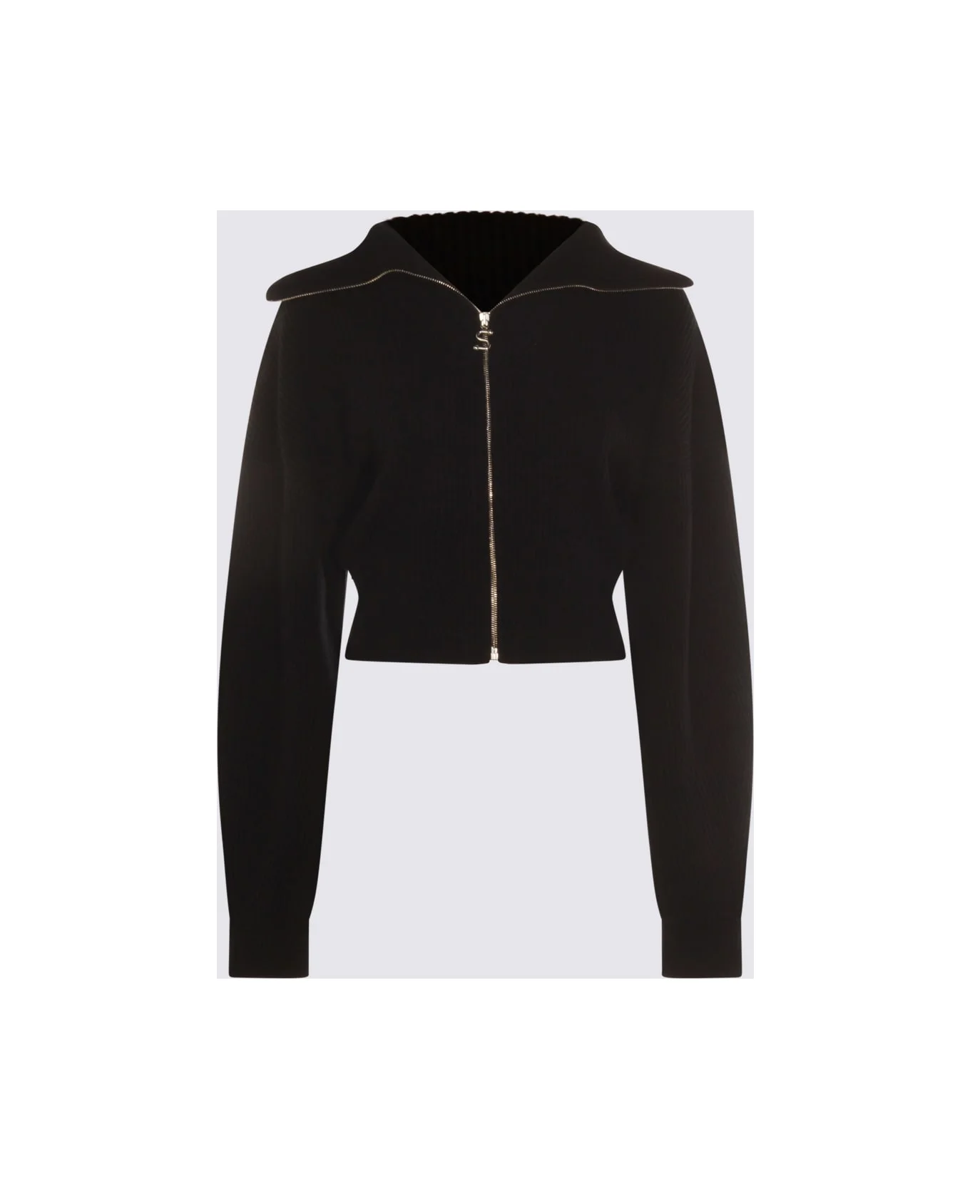 Black Wool Calipso Knitwear - 1