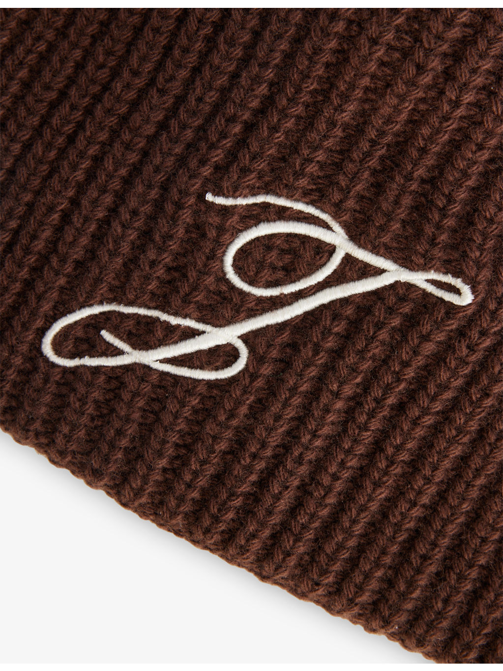 Espiral Ribbed Wool Beanie - 2