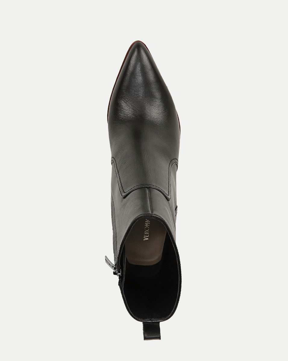 LOGAN LEATHER BOOTIE - 8