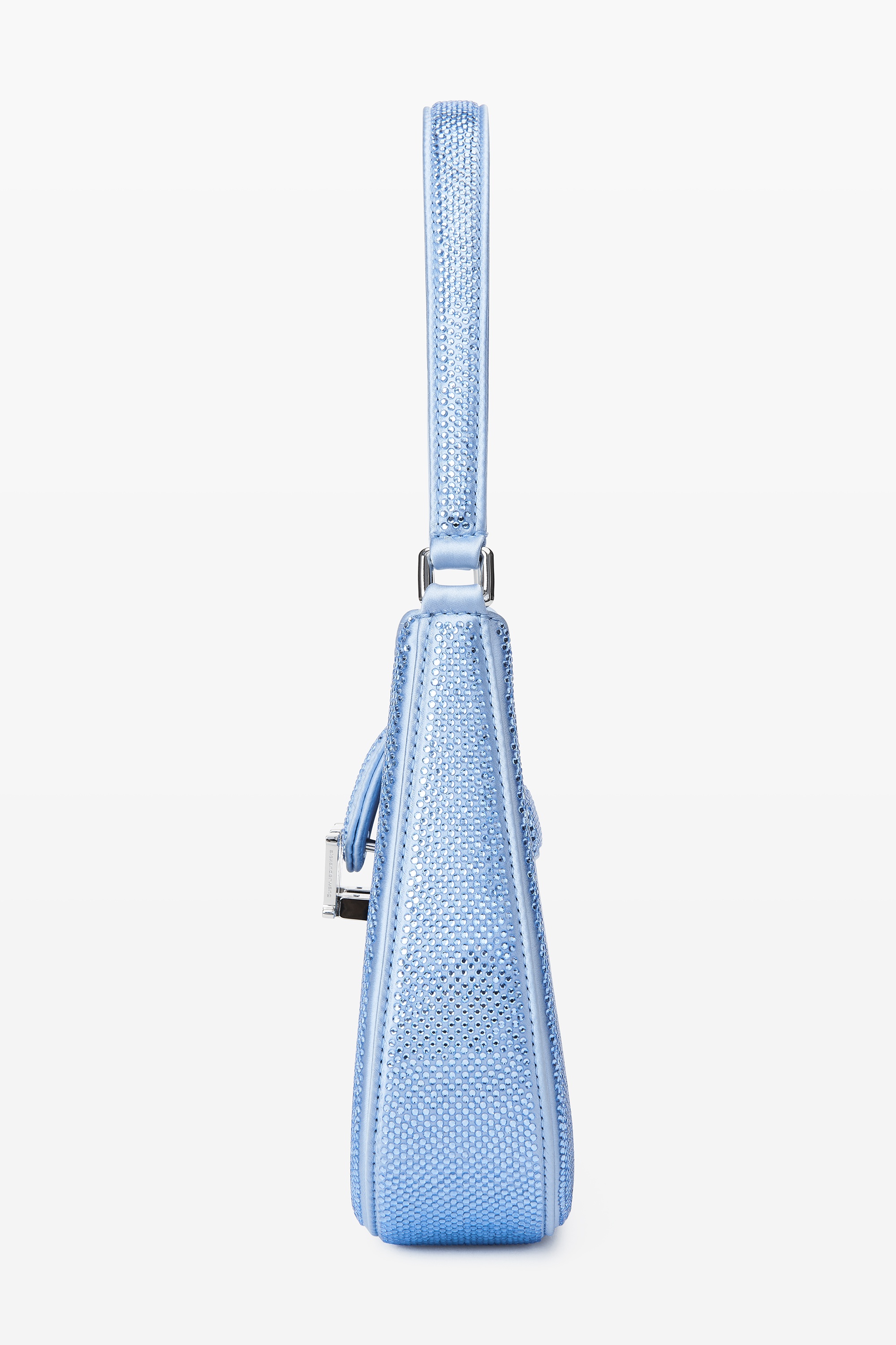 W LEGACY SMALL HOBO IN CRYSTAL SATIN 3