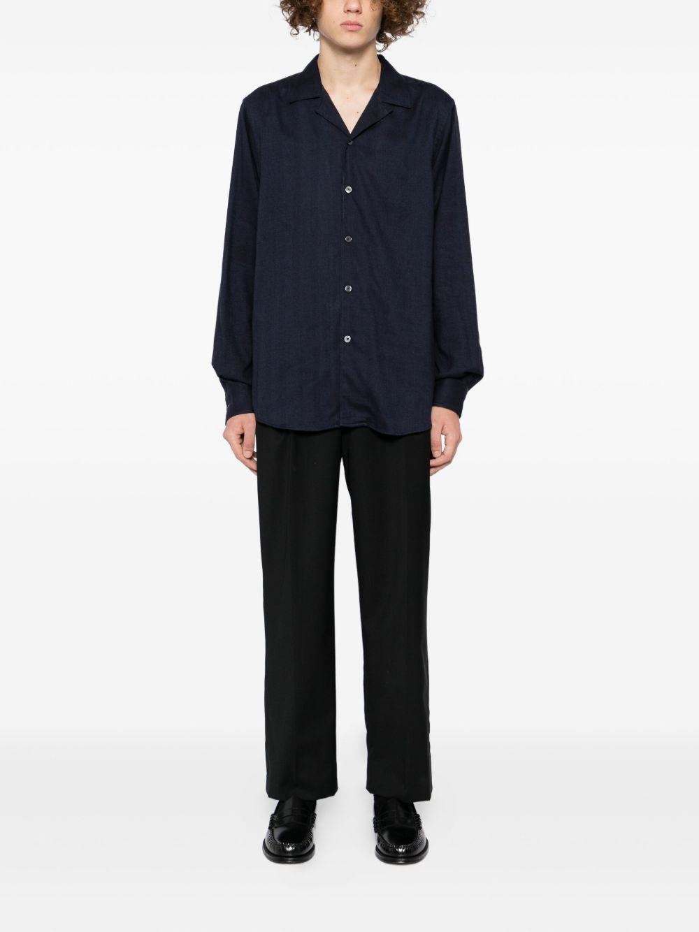 CAMP-COLLAR SHIRT - 4