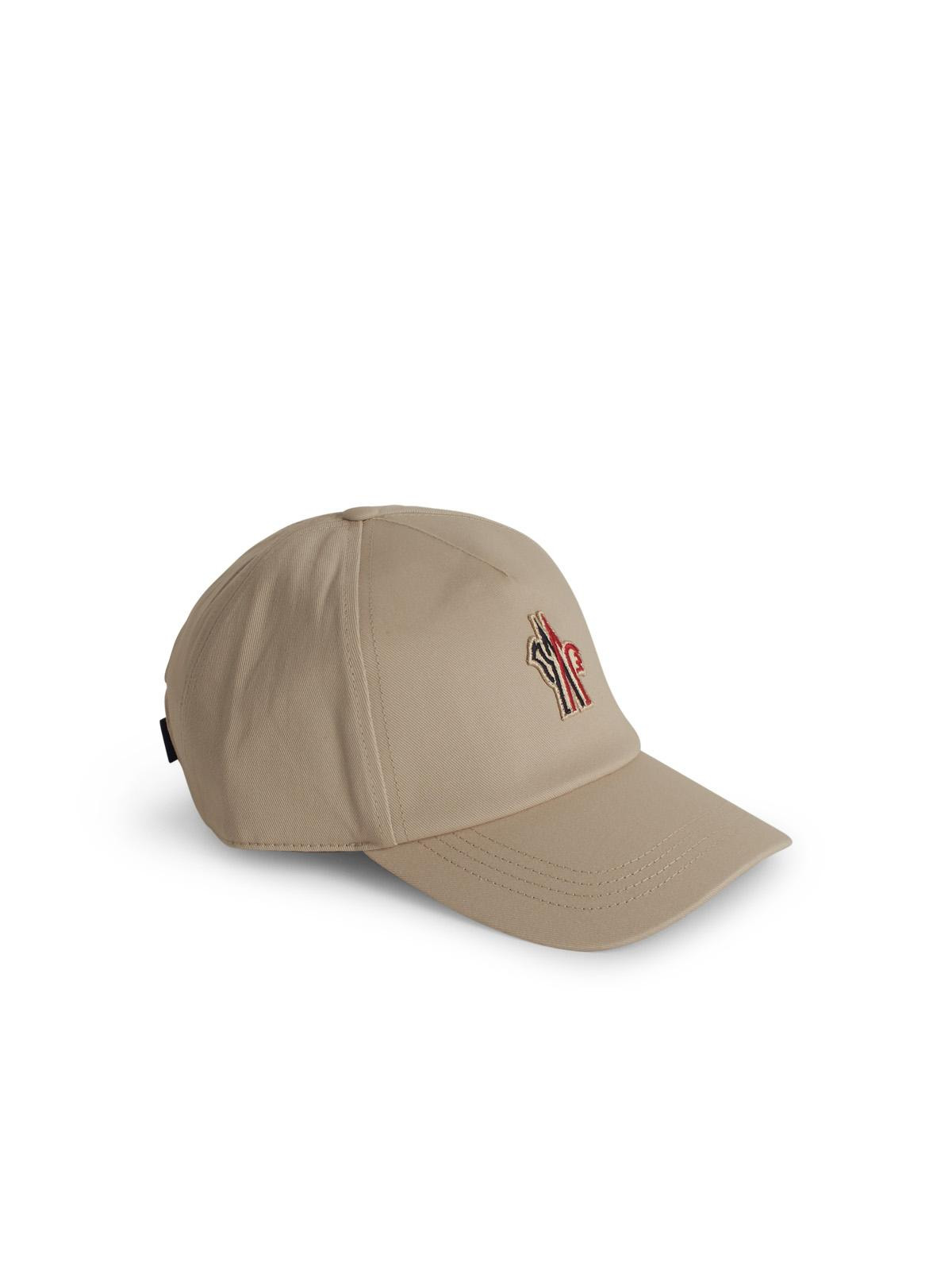 Moncler Grenoble Cream Cotton Cap Men - 2