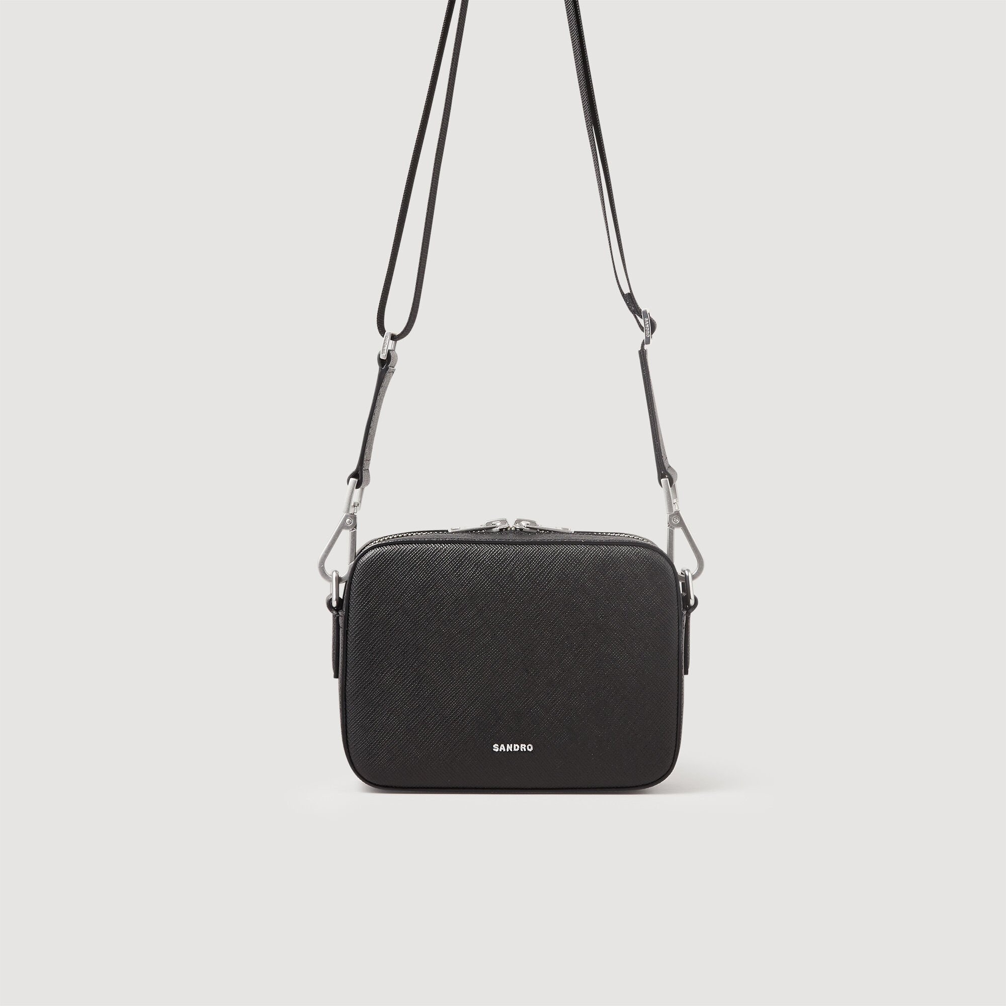 SMALL RECONSTITUTED LEATHER BAG - 6
