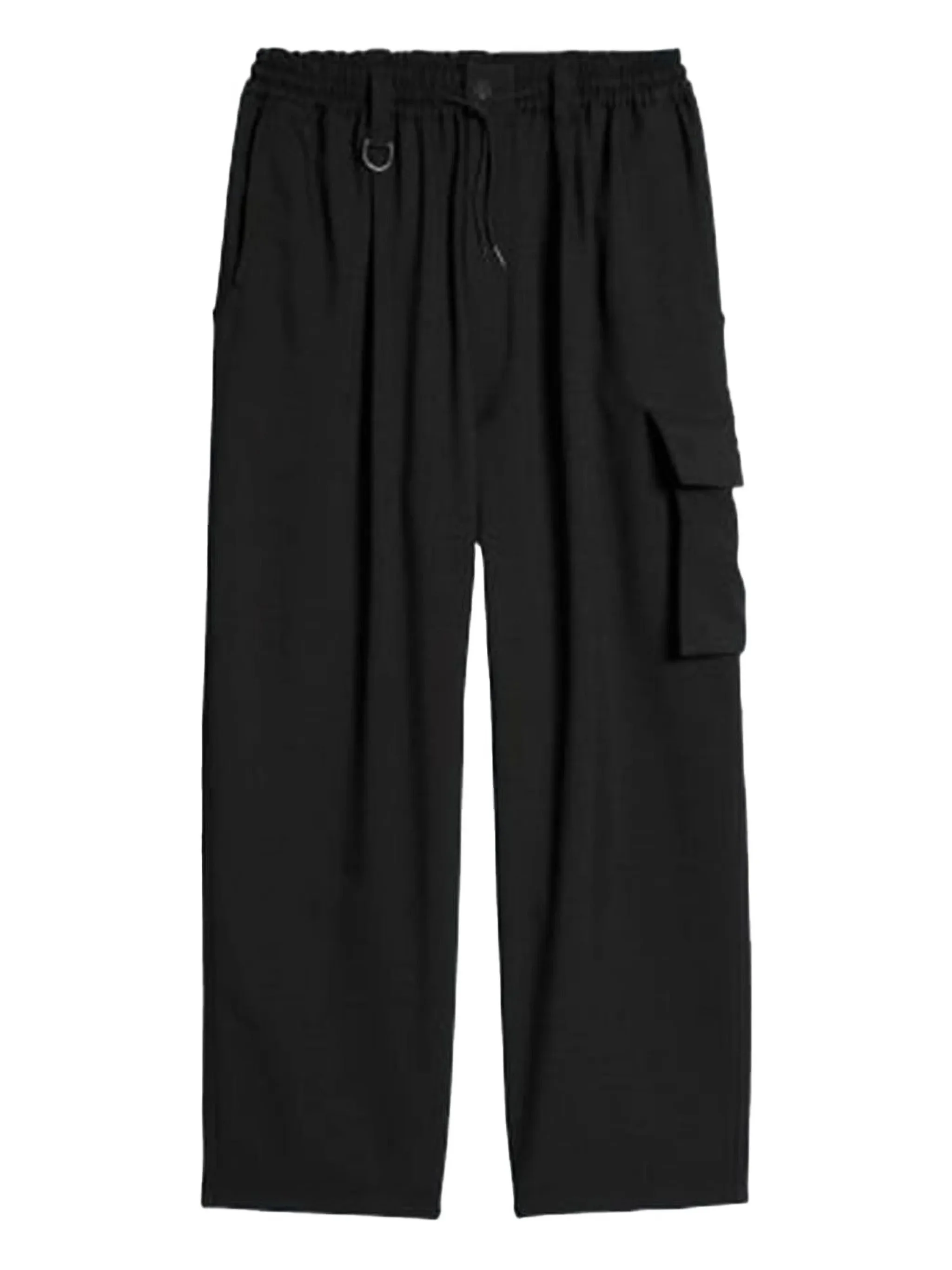 SPORT UNIFORM CARGO PANTS - BLACK - 1