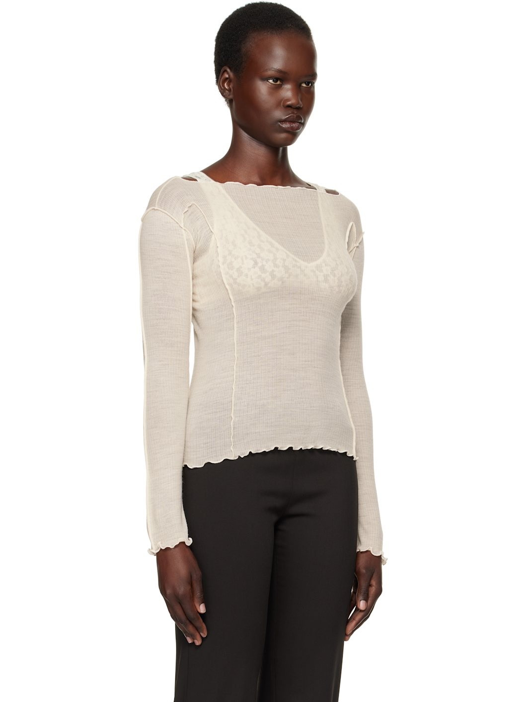 Off-White Omato Long Sleeve T-shirt - 2