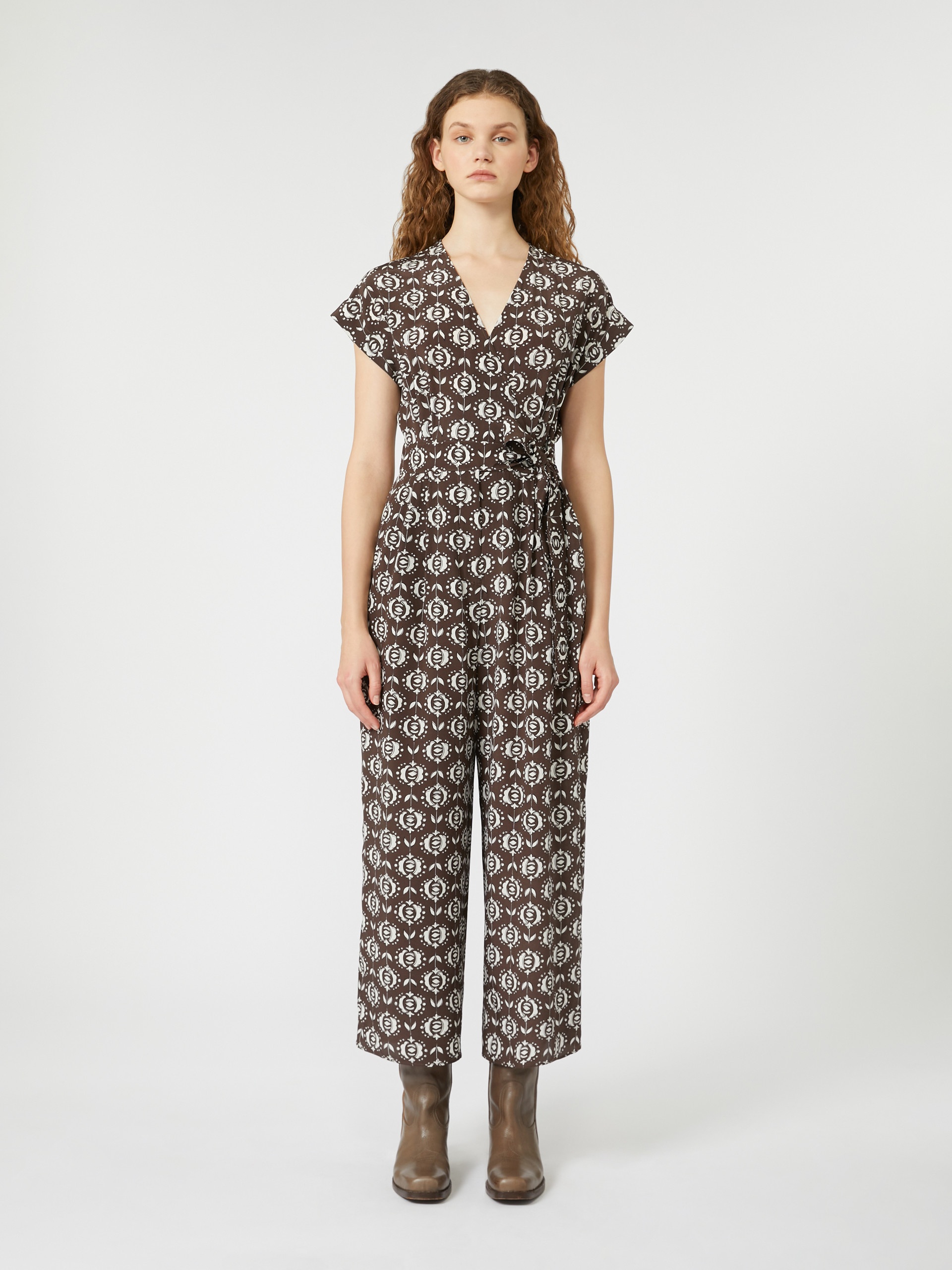 ARIZONA Printed silk jumpsuit - 3