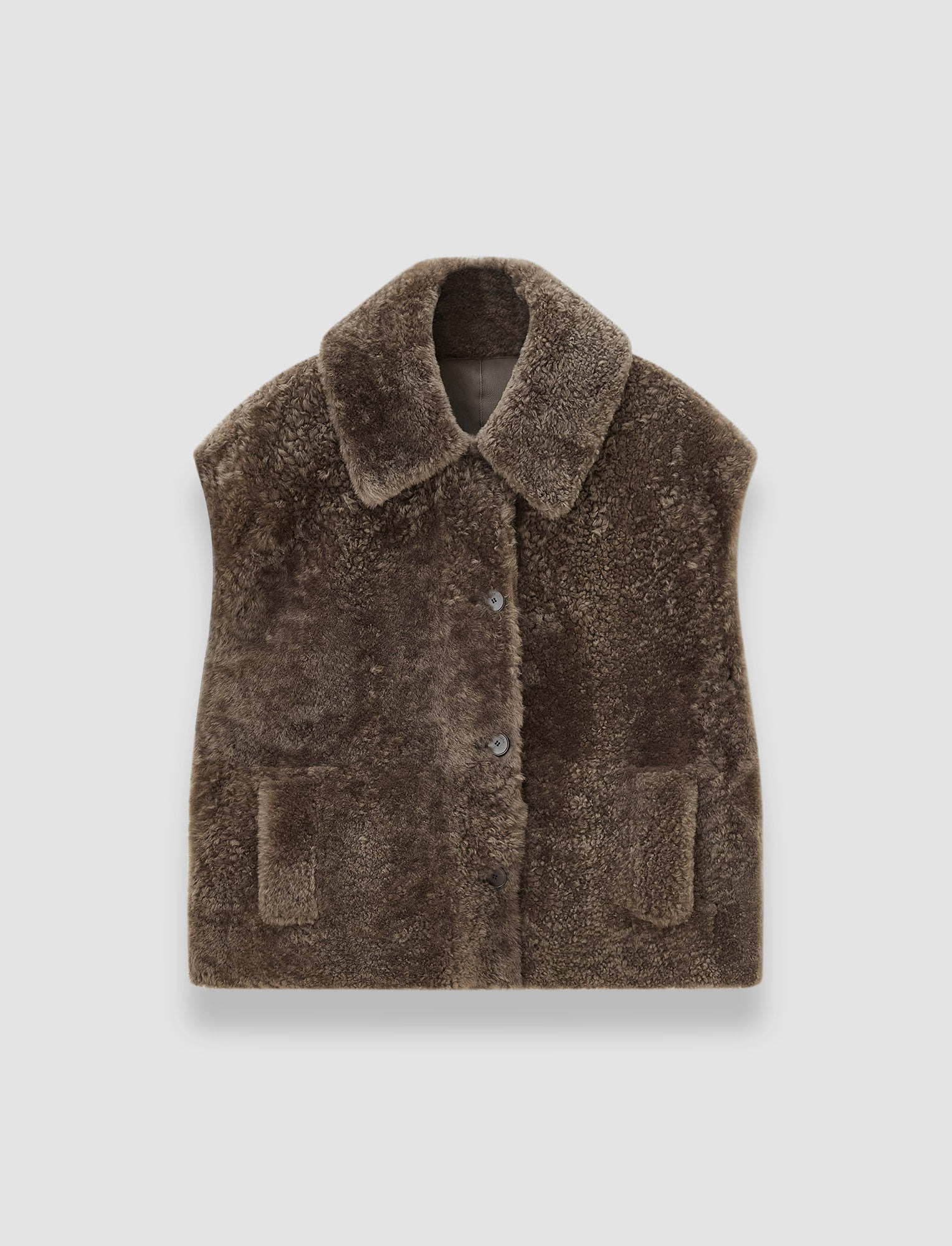 Molin Reversible Shearling Gilet - 8