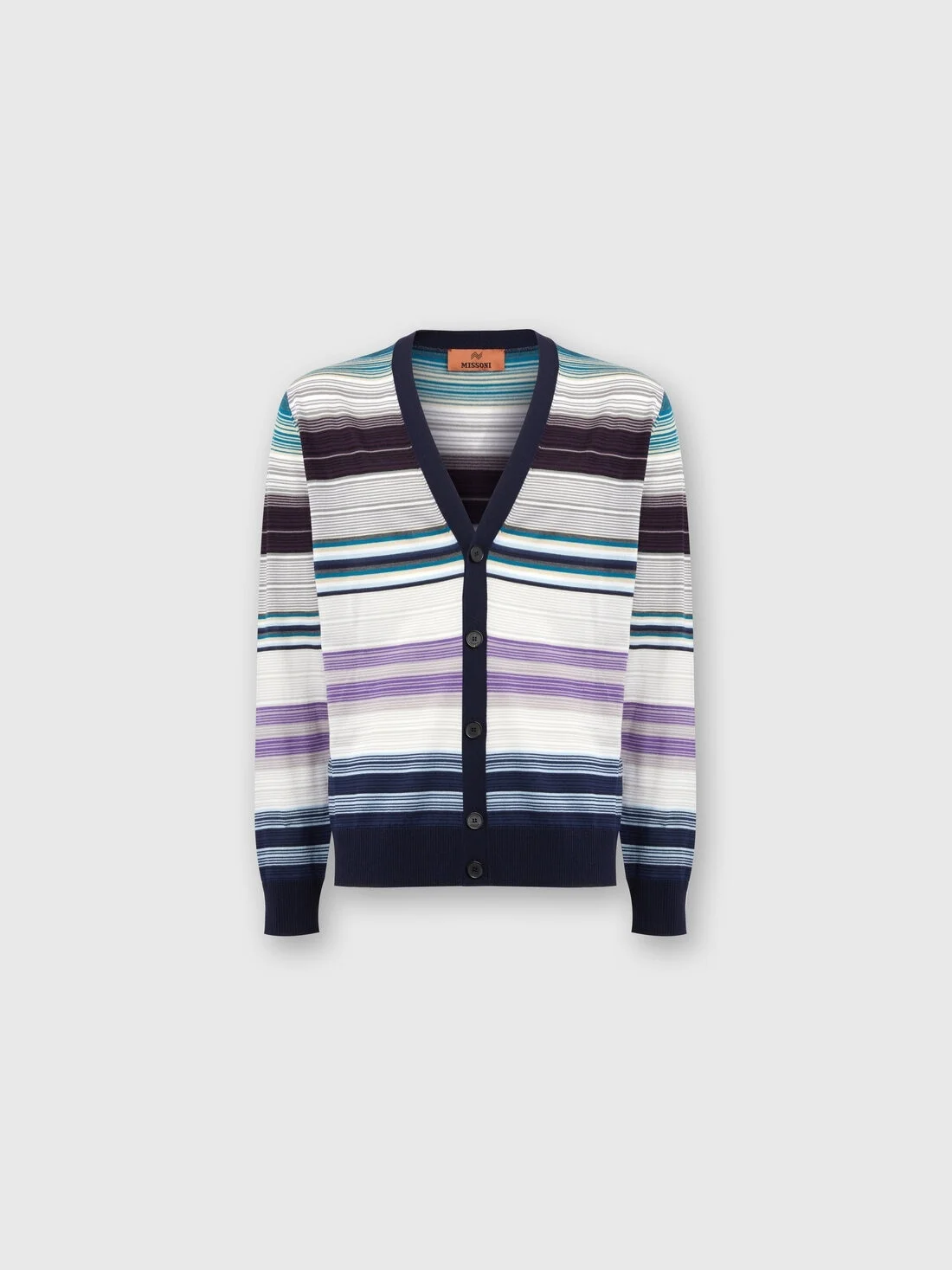 Button-up wool cardigan - 1