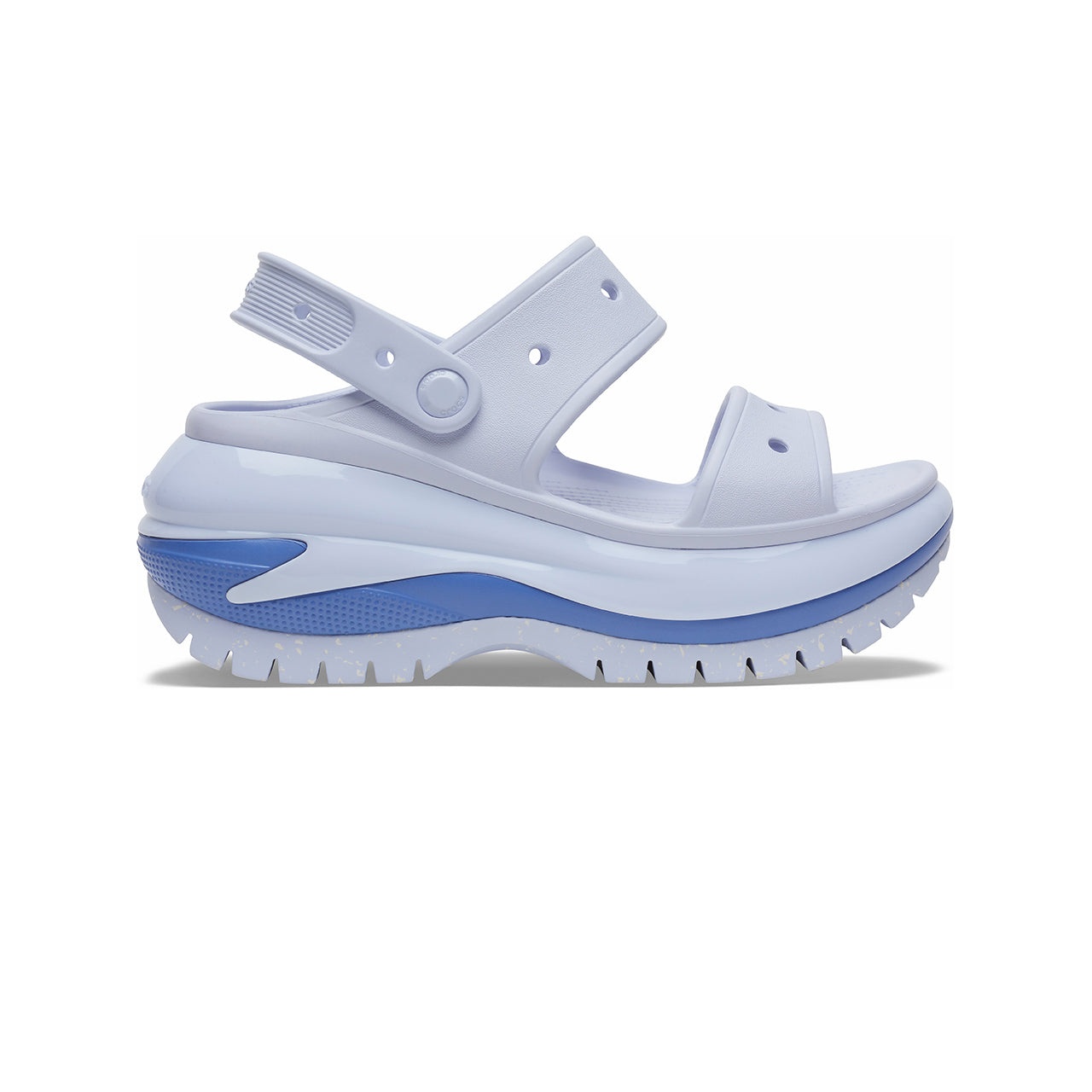 (WMNS) Crocs Mega Crush Sandals 'Light Blue' 207989-5AF - 2
