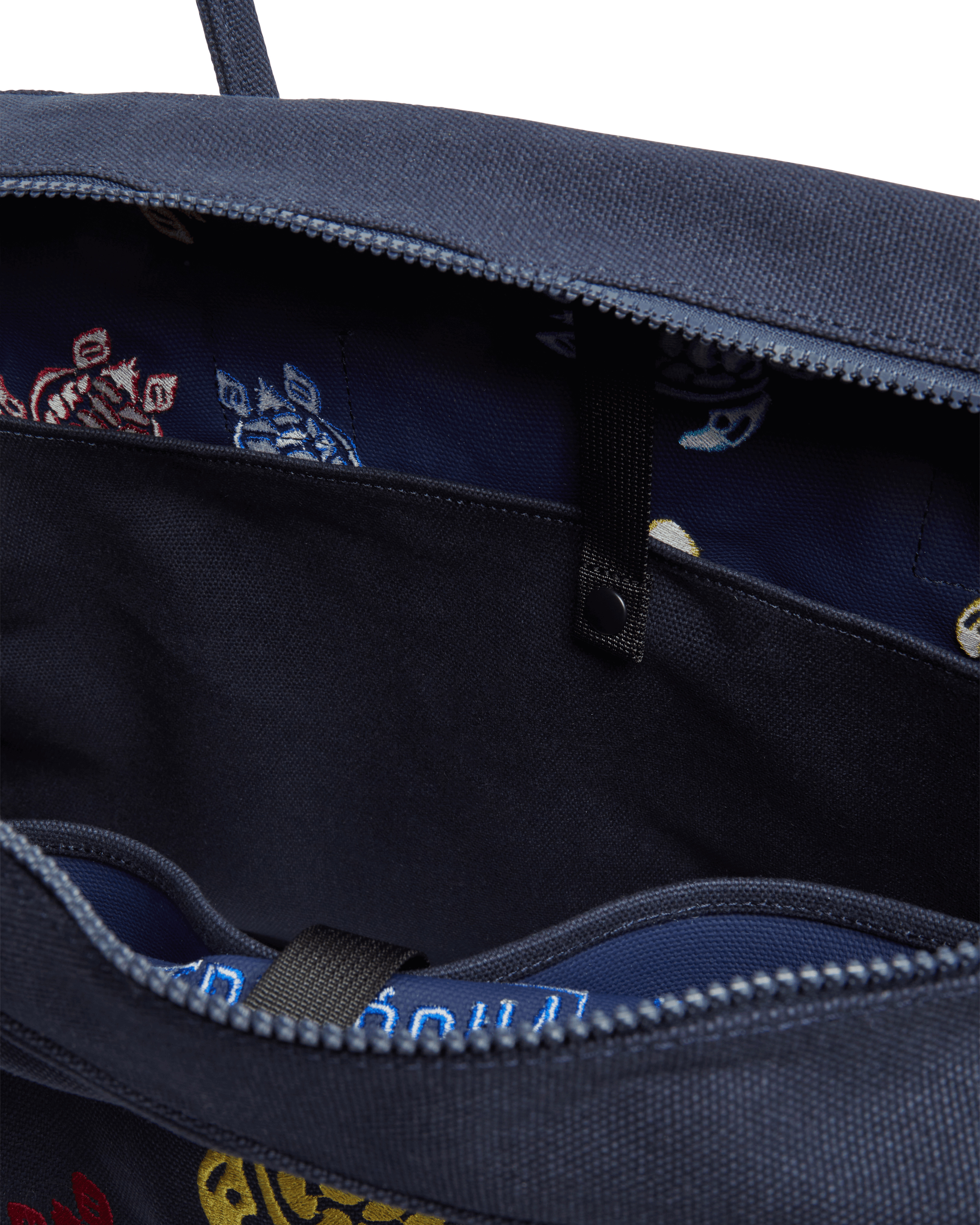 Bowling Canvas Bag Multicolor Turtles Dance - 3