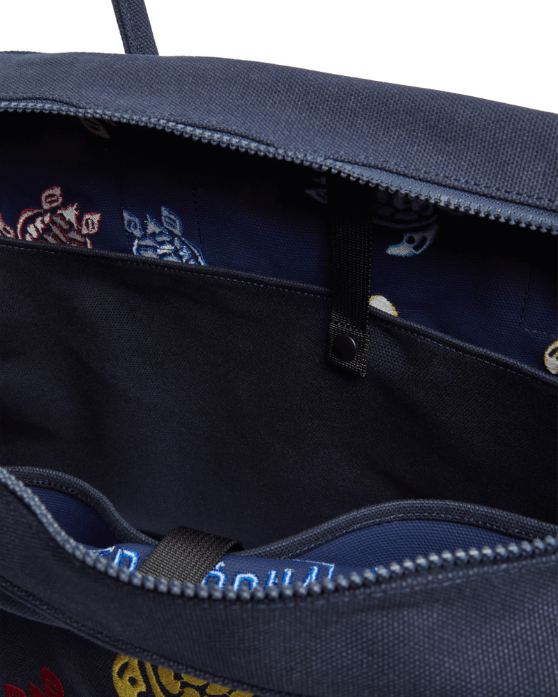 Bowling Canvas Bag Multicolor Turtles Dance 3