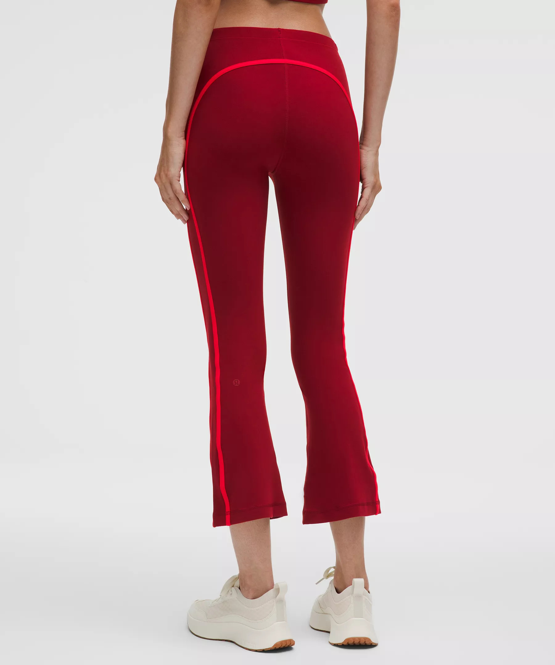 Nulu Sporty Trim Mid-Rise Flared Pant - 3