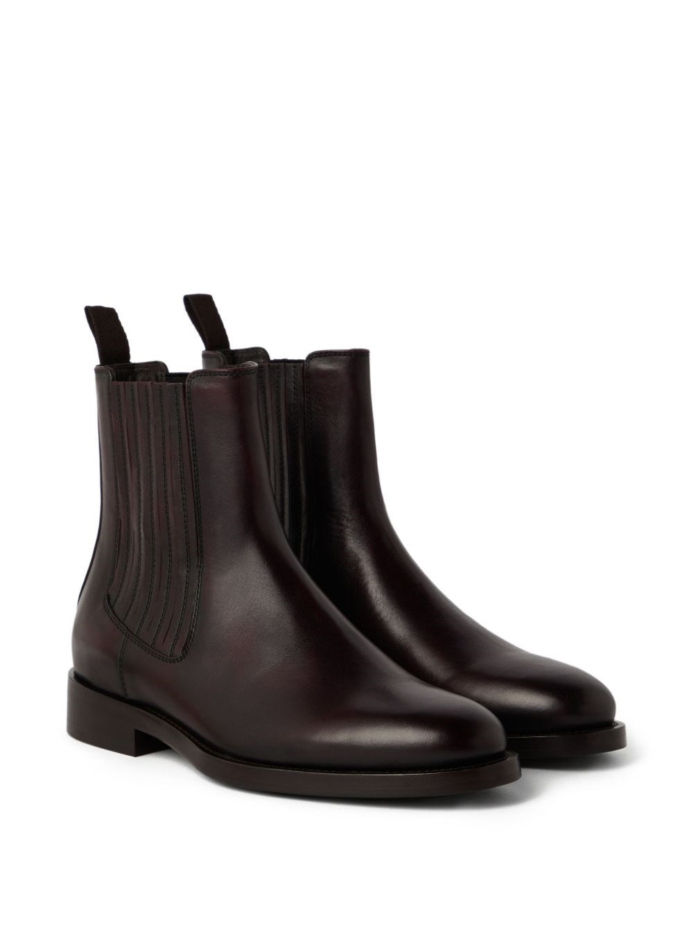 Leather chelsea boots - 3