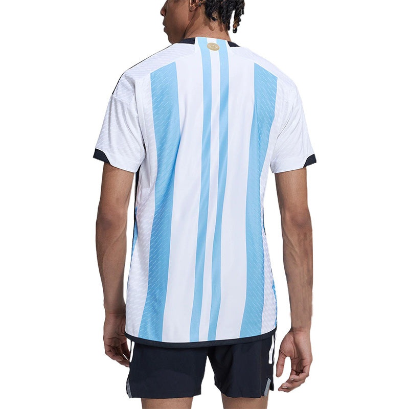 adidas Argentina 2022-2023 World Cup Home Authenic Jersey HF2157 - 4